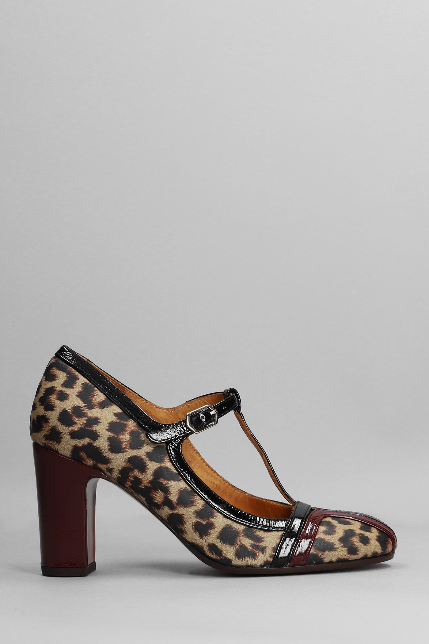 Chie Mihara Watun Pumps In Animalier Leather