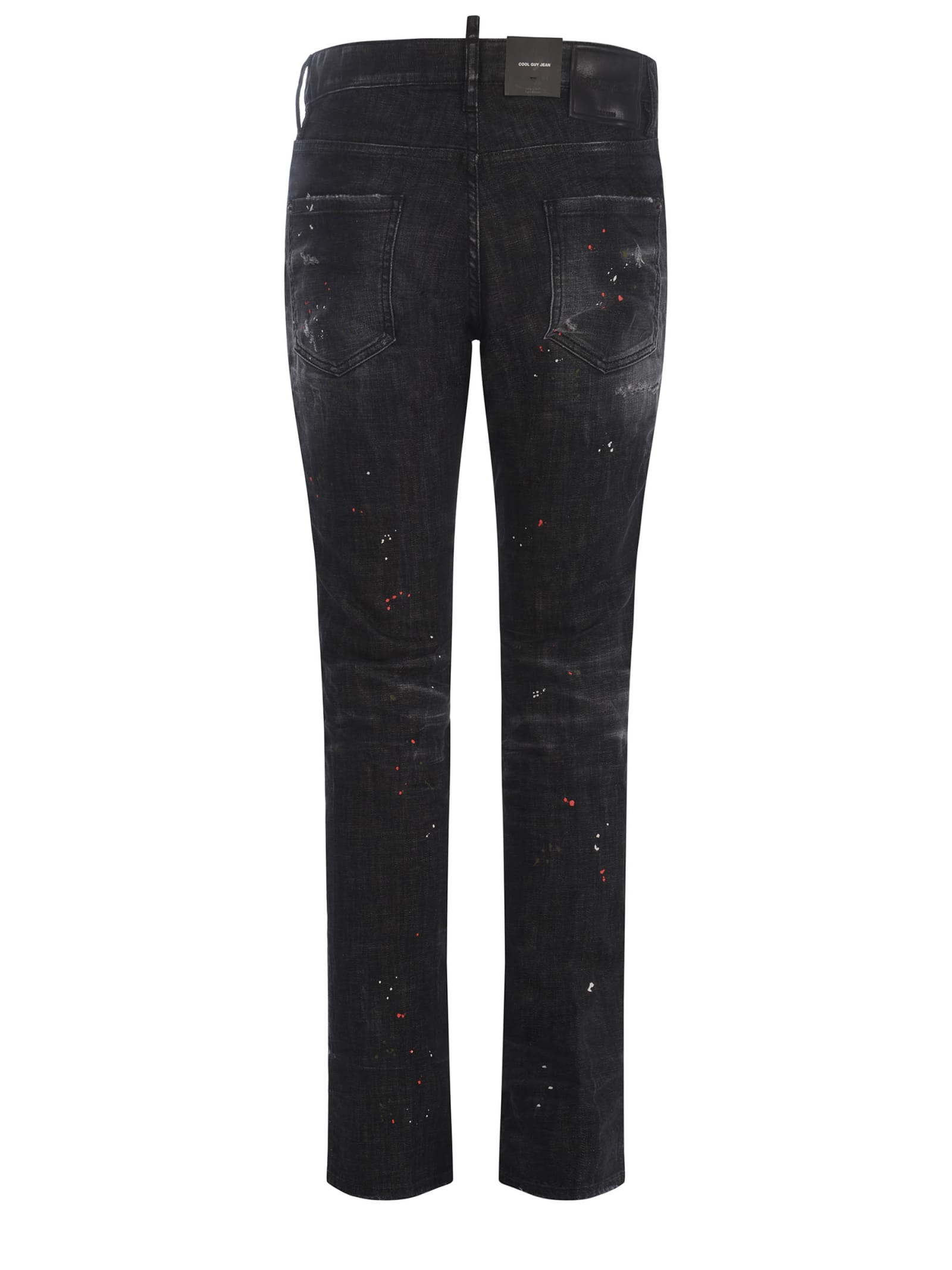 Shop Dsquared2 Jeans  Cool Guy Made Of Denim In Black