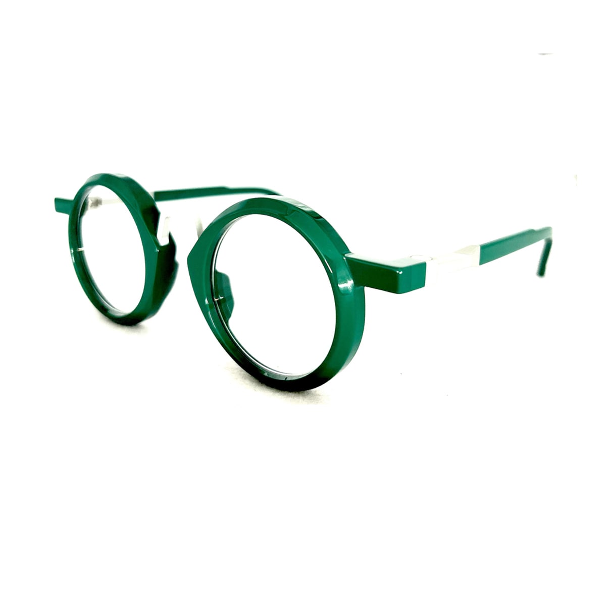 Shop Vava Wl0043 Green Glasses In Verde