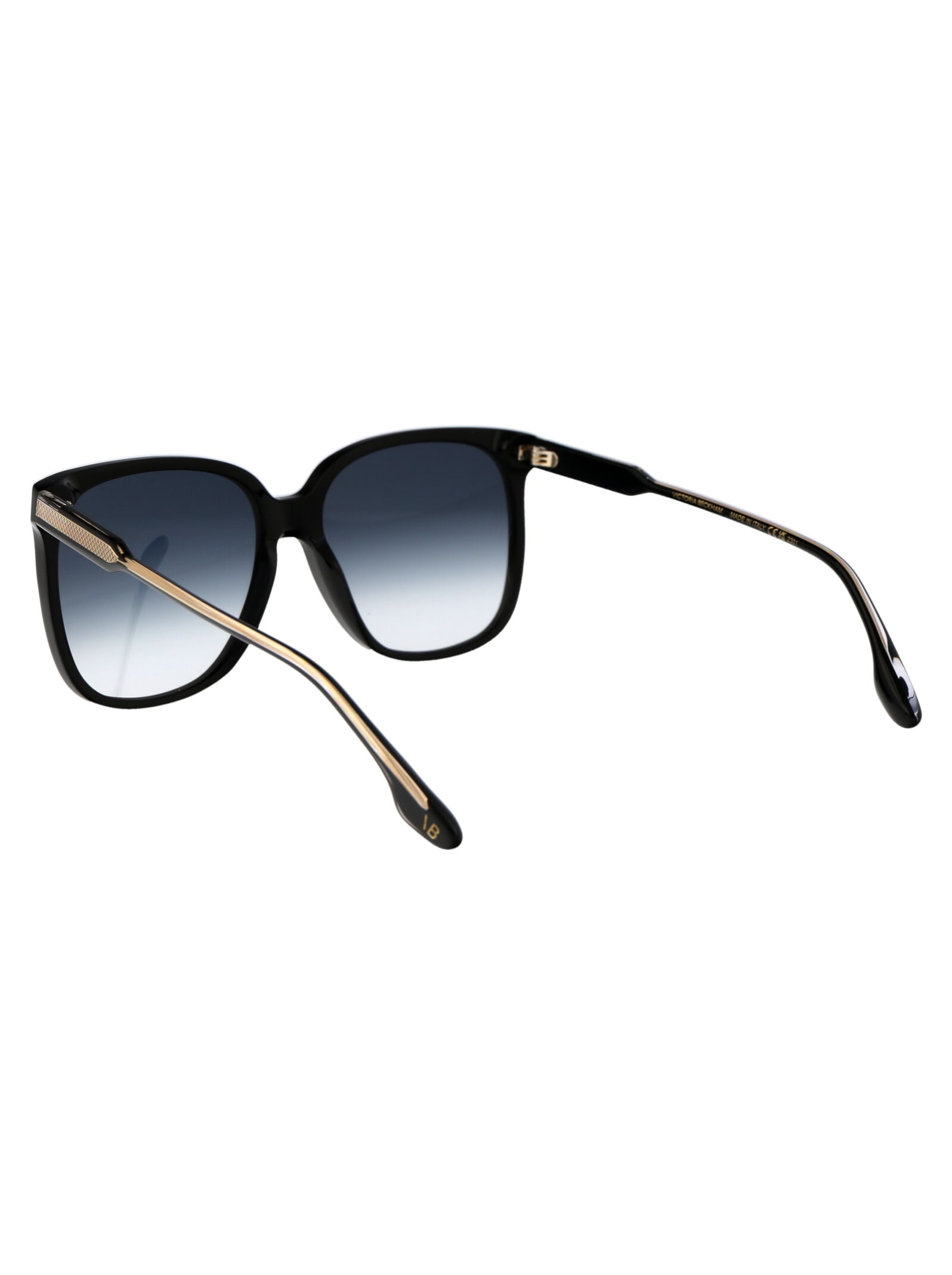 Shop Victoria Beckham Vb610s Sunglasses In 001 Black