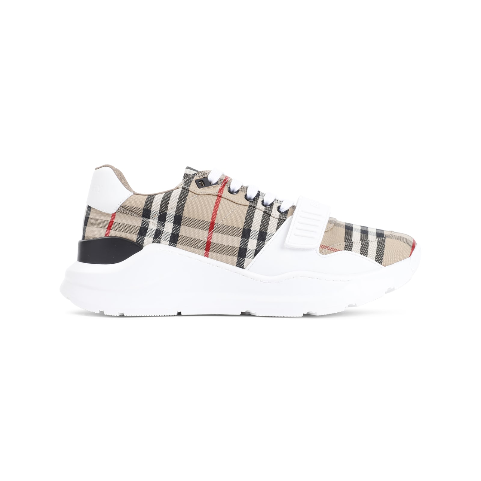 Shop Burberry New Regis Sneakers In Archive Beige