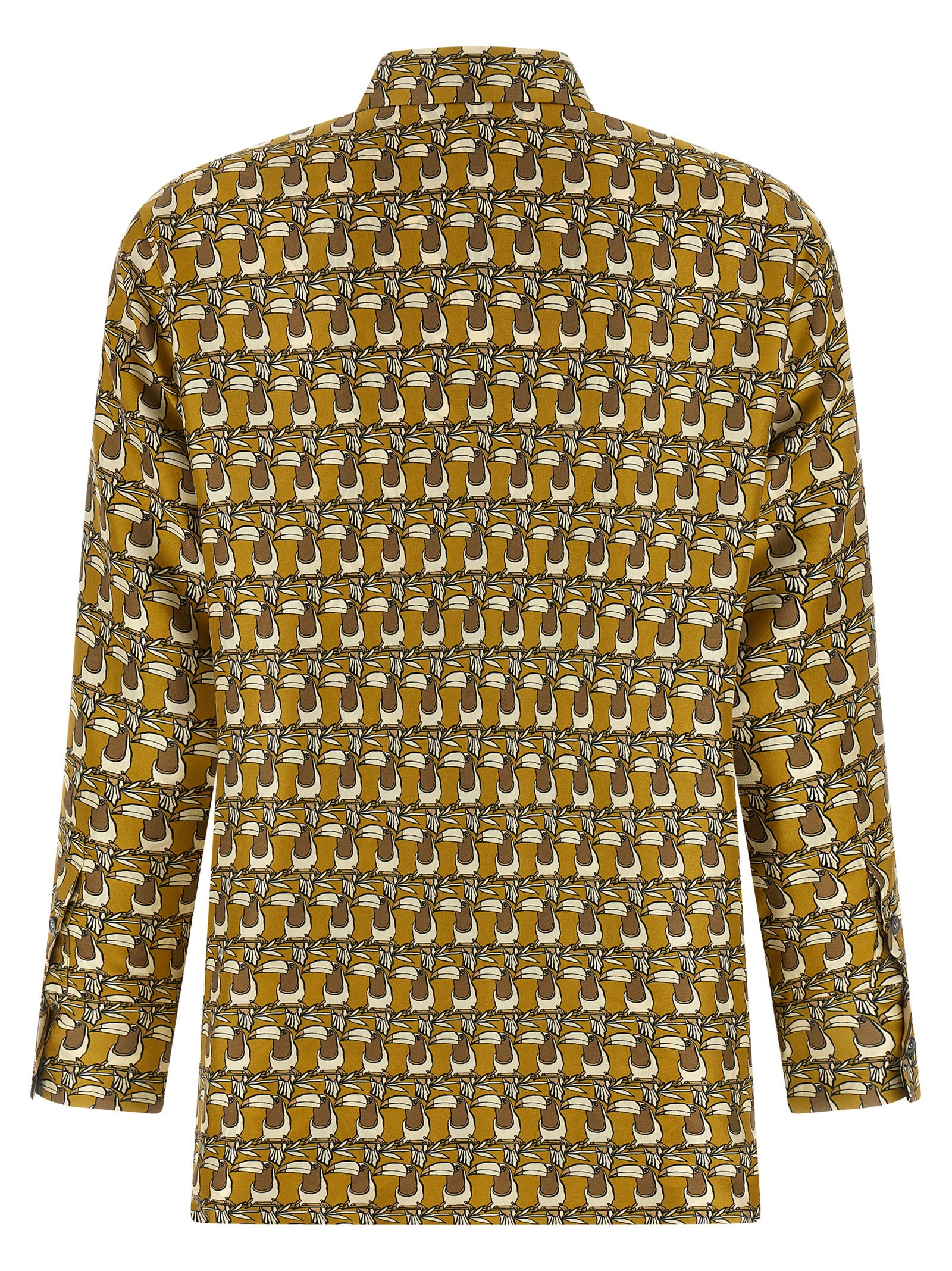 Max Mara Times Shirt And Blouse Multicolor In Gold