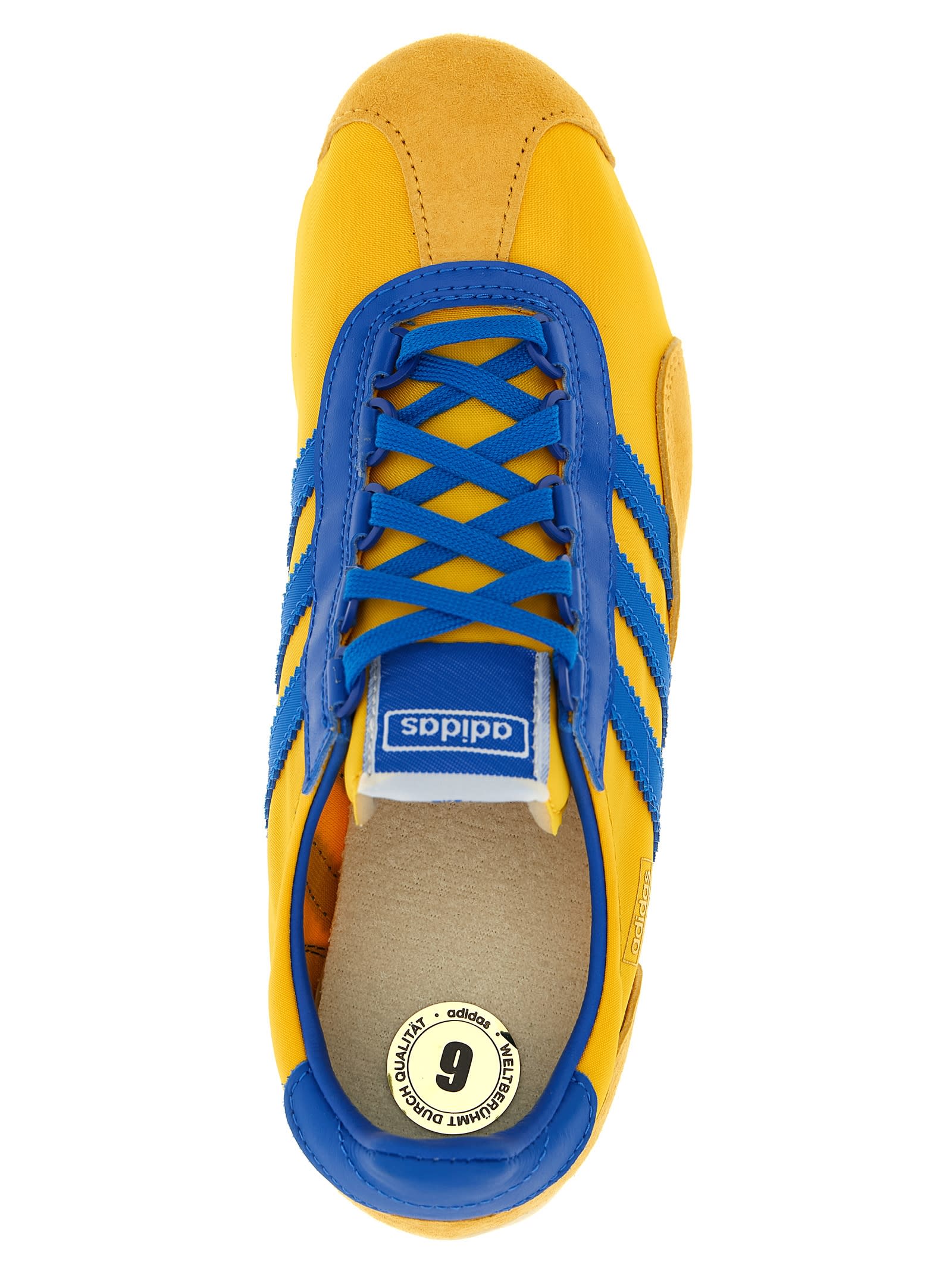 Adidas Originals Adidas Gender Inclusive Sl 72 Sneaker In Yellow