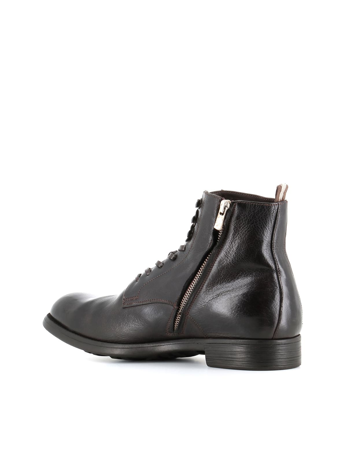 Shop Officine Creative Lace-up Boot Chronicle/004 In Dark Brown
