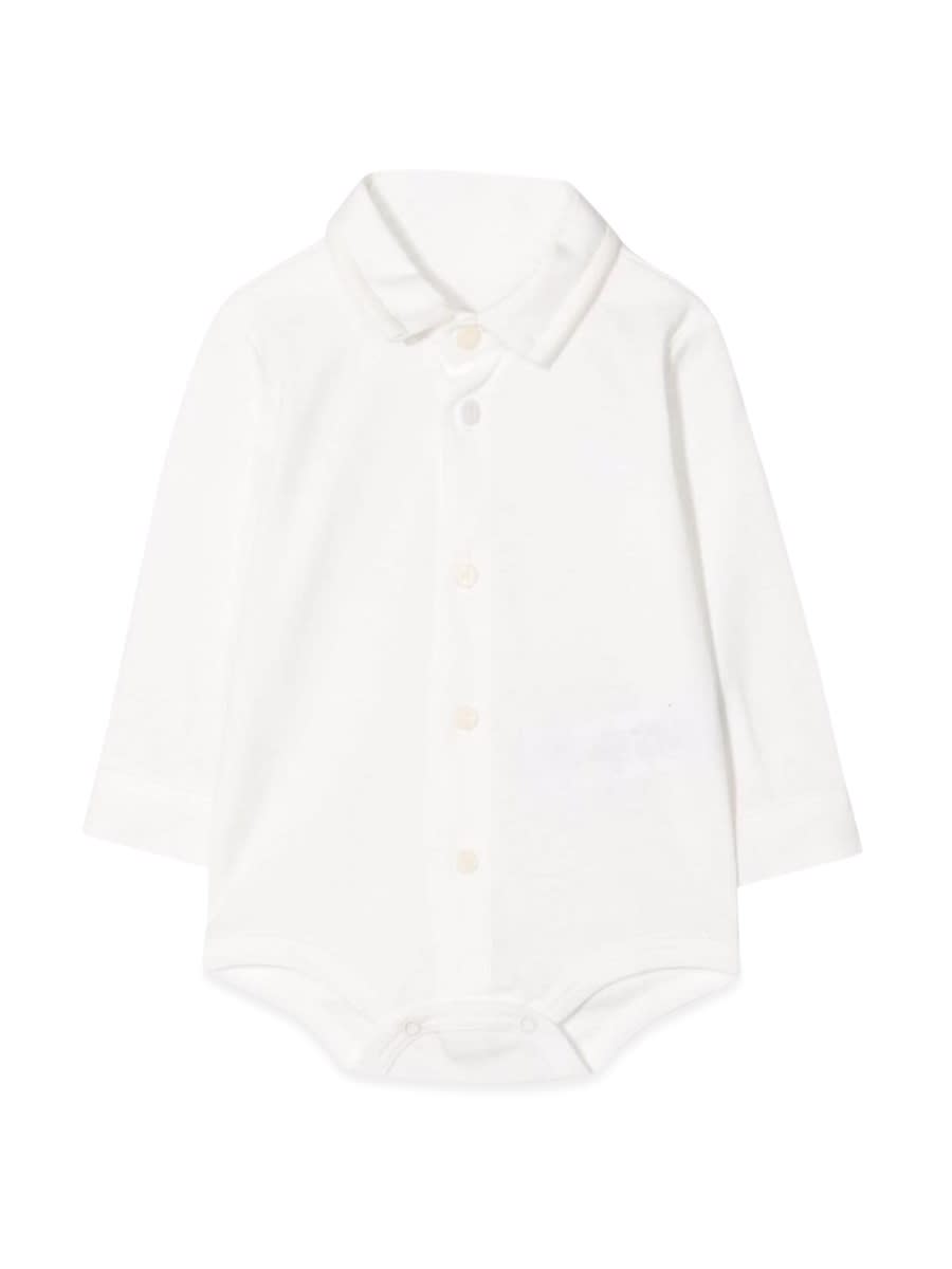 Il Gufo Kids' Body Camicia In White