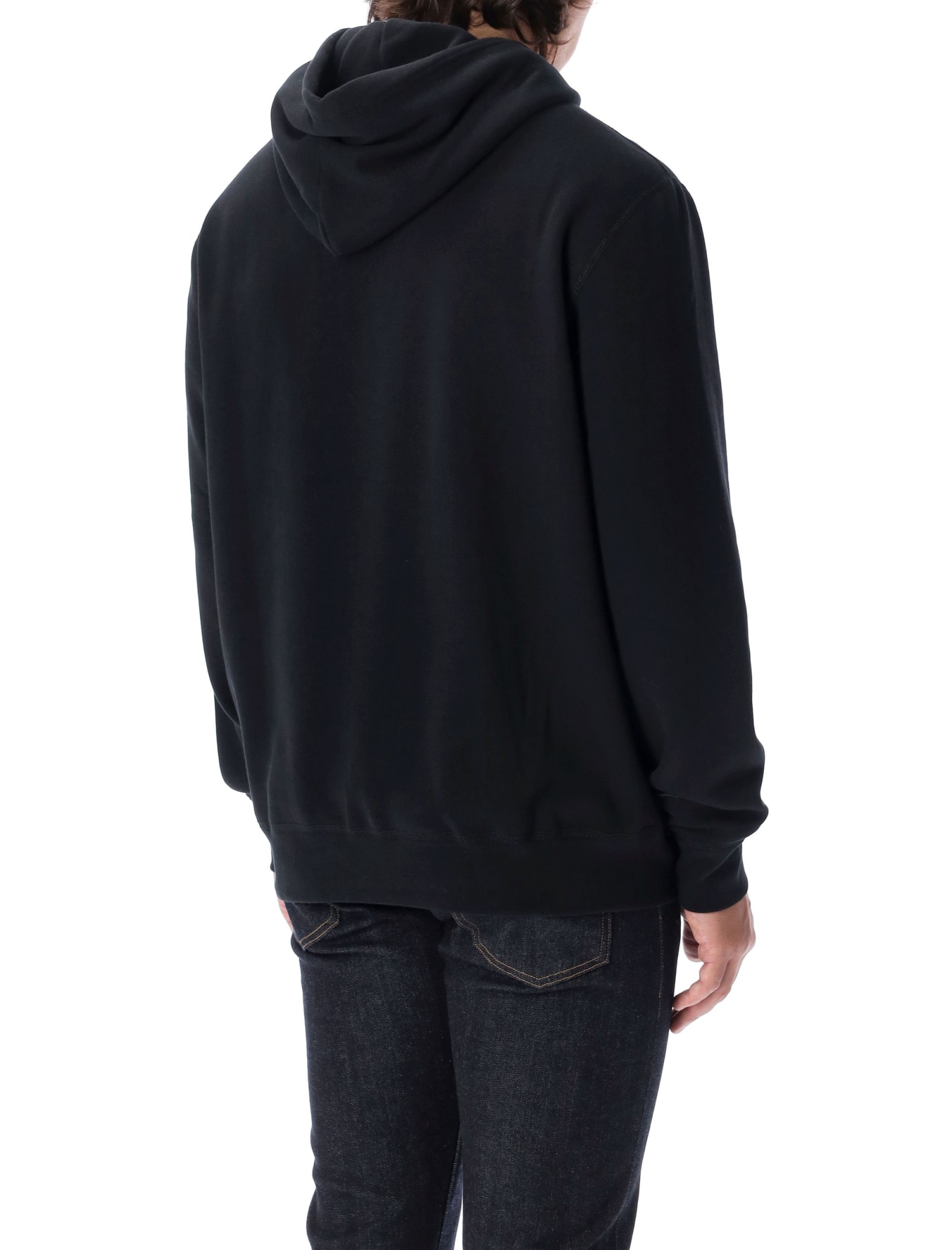 Shop Polo Ralph Lauren Classic Hoodie In Black