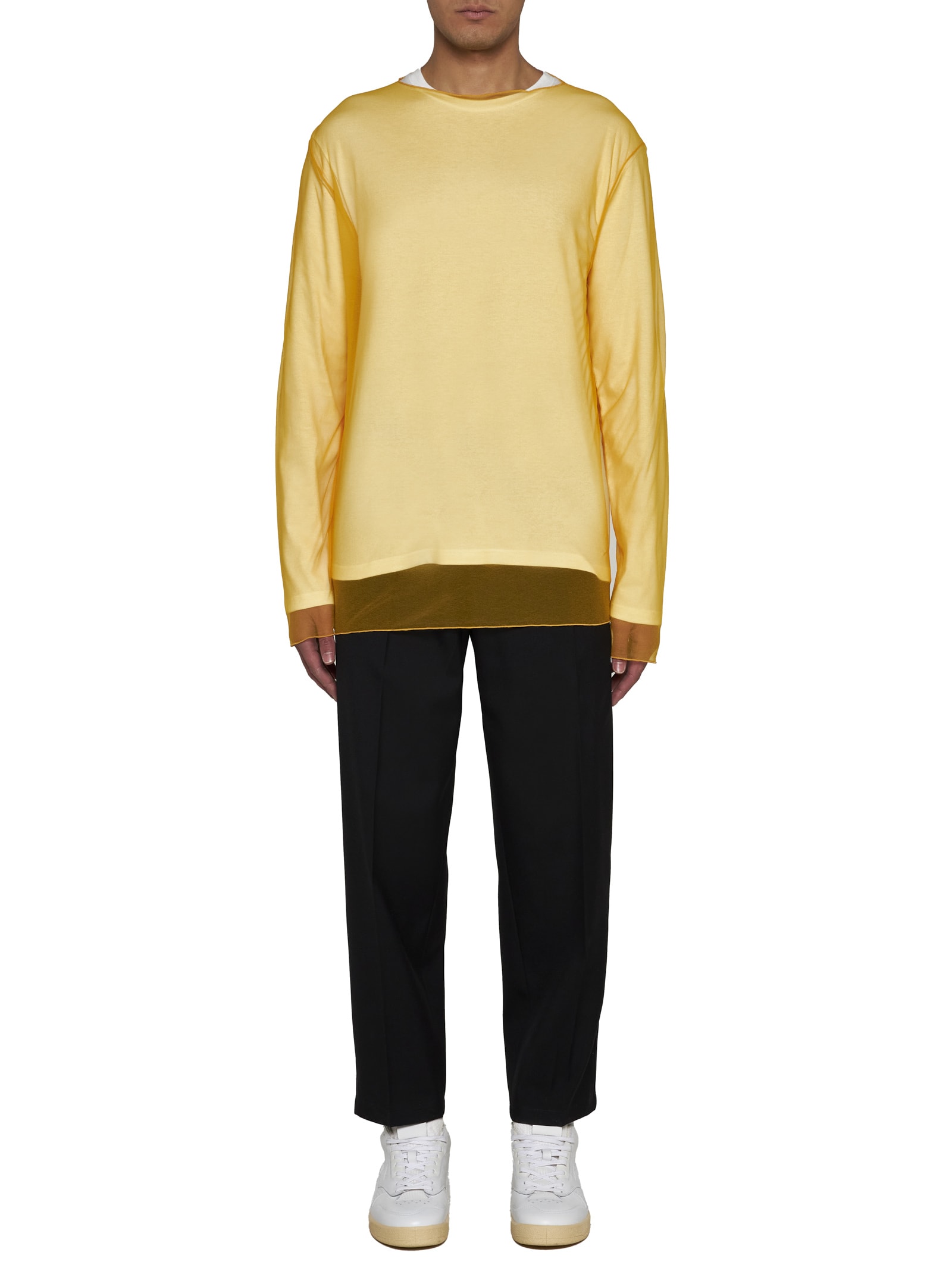 Shop Jil Sander T-shirt In Mango (832 + 104)