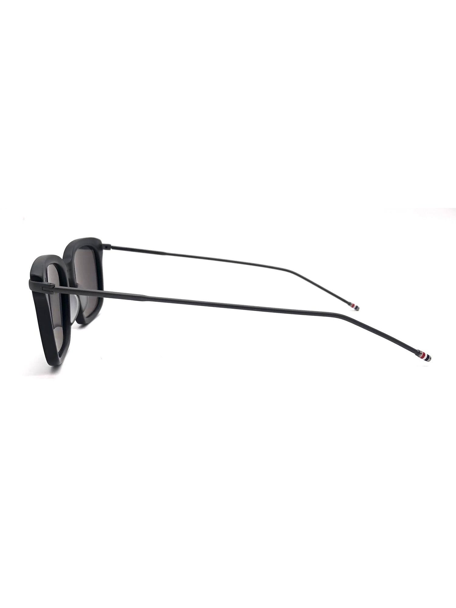 Shop Thom Browne Ues701a/g0003 Sunglasses In Black/charcoal