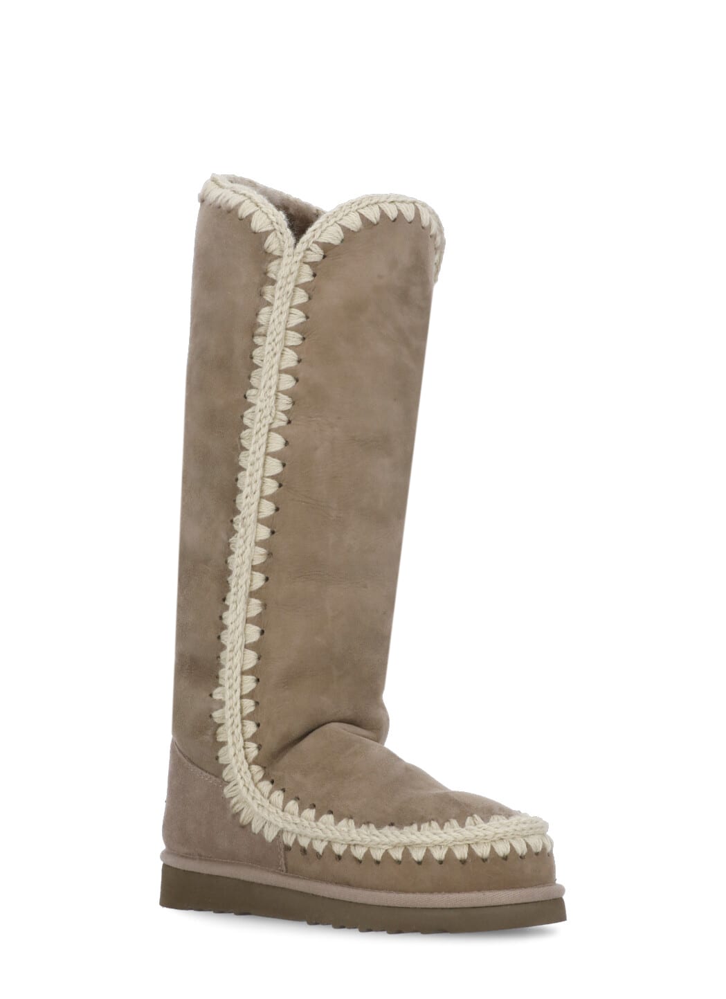 Shop Mou Eskimo 40 Boots In Beige