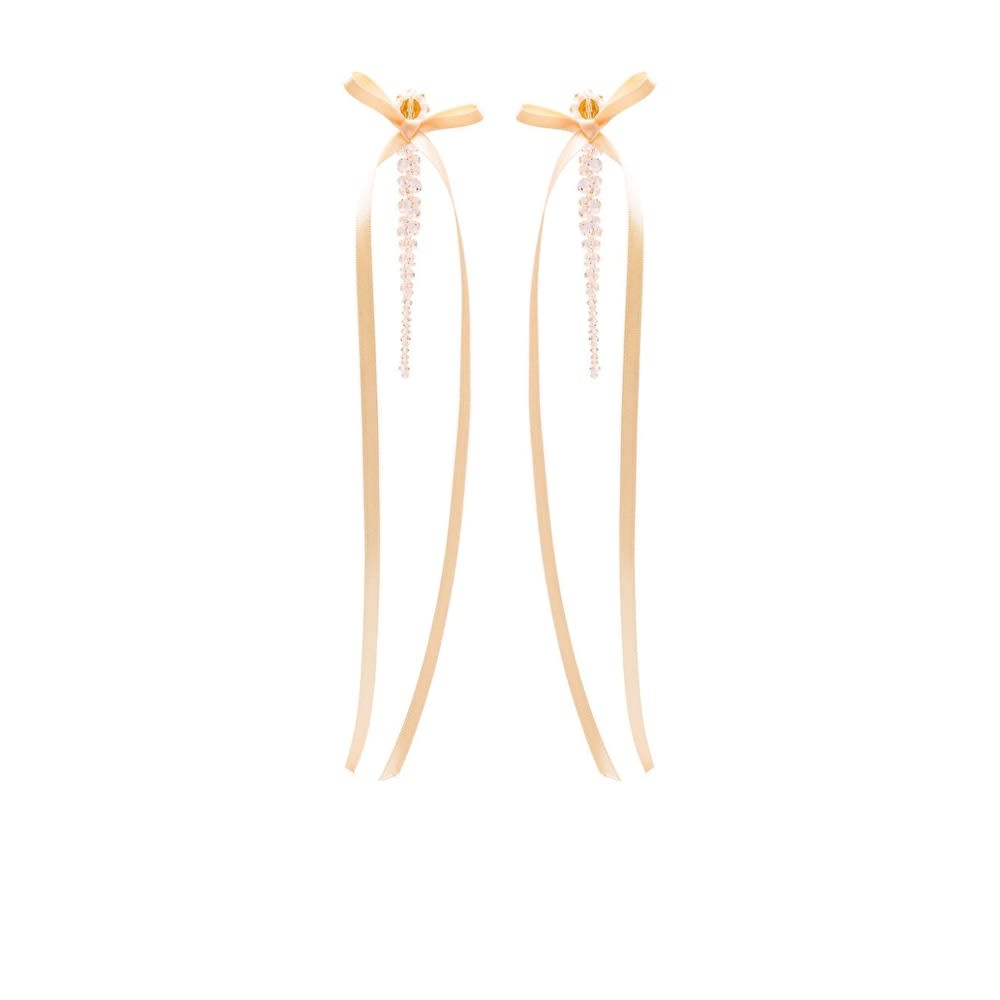 Shop Simone Rocha Earrings In Pink