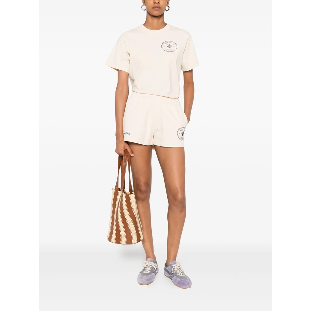 Sporty & Rich T-shirt In Neutral