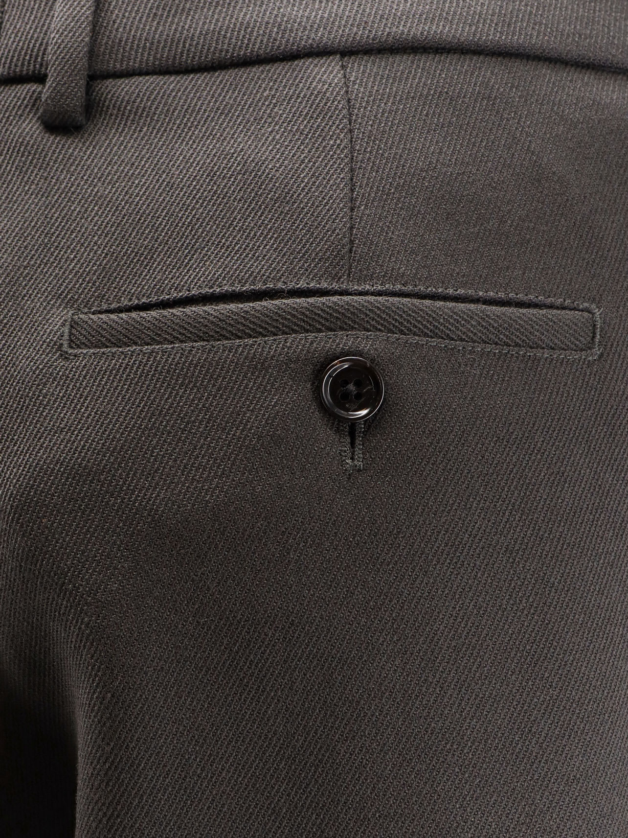 Ami Alexandre Mattiussi Ami Paris Men Virgin Wool Trousers In Black