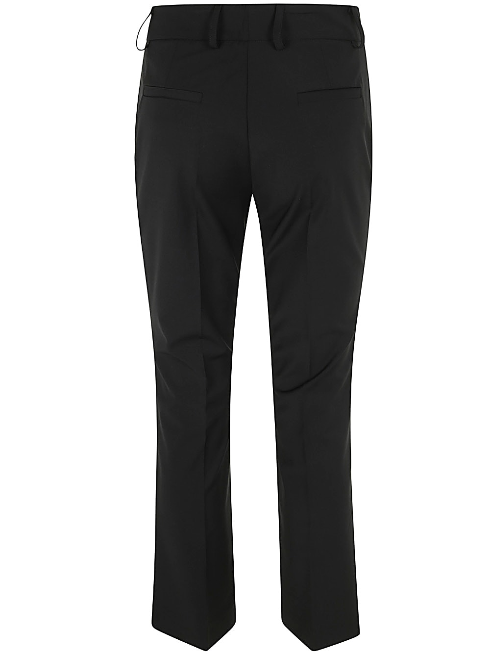 Shop Drhope Flared Trousers In Black