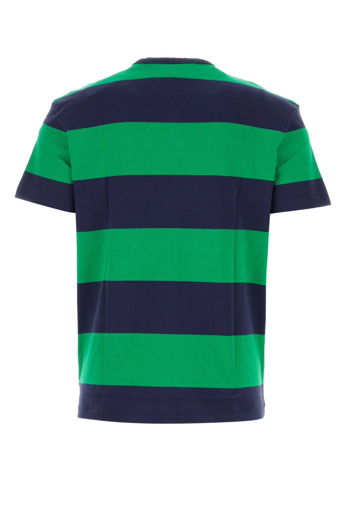 Polo Ralph Lauren Embroidered Cotton Sweater In Multigreen