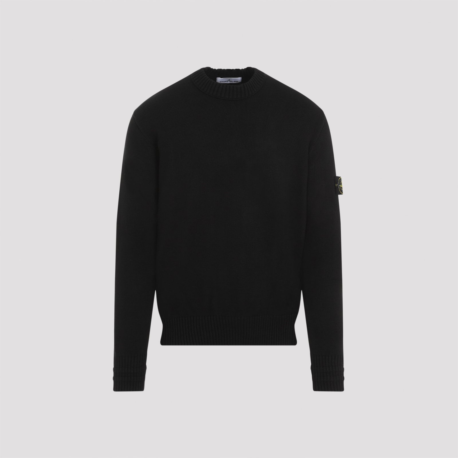 STONE ISLAND COTTON SWEATER 