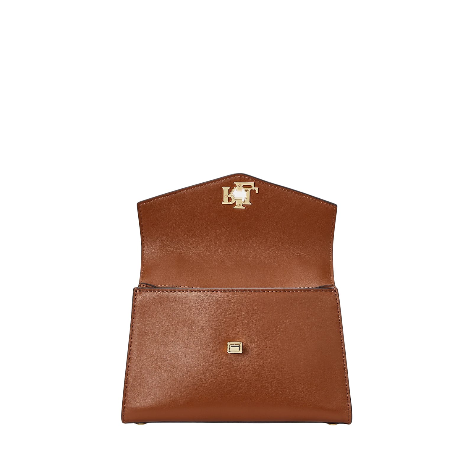 Shop Ralph Lauren Farrah Sm Satchel Small In Lauren Tan