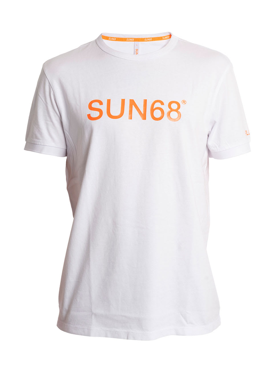 Sun 68 Round Fluo Print T-shirt