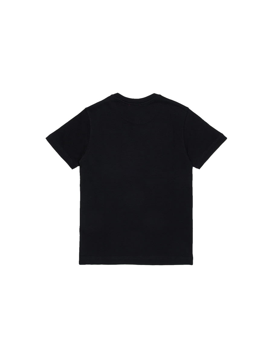 Diesel Tadjustk14 T-shirt In Black