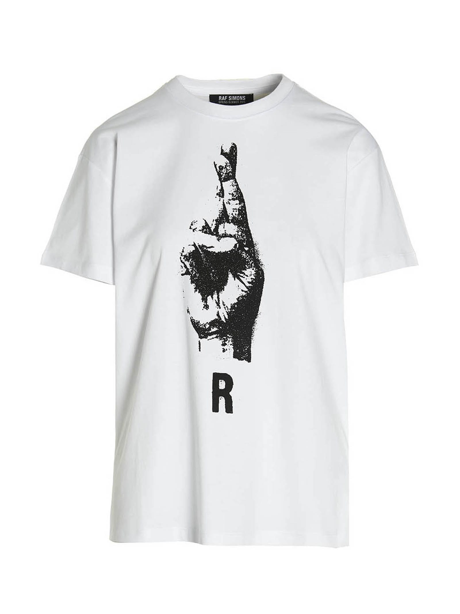 Raf Simons Graphic-print T-shirt In ModeSens