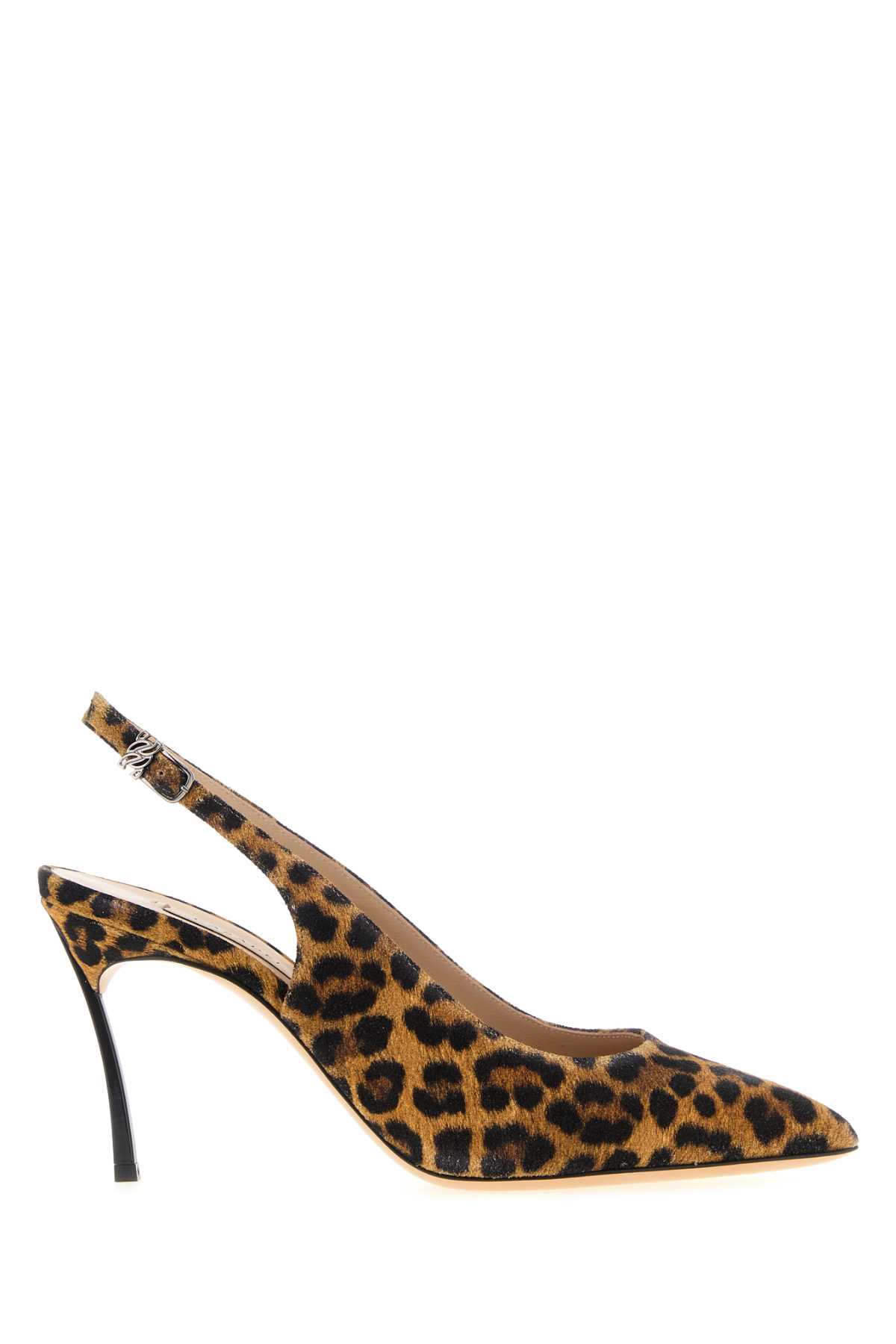 Casadei Printed Suede Malesia Pumps In Animal Print