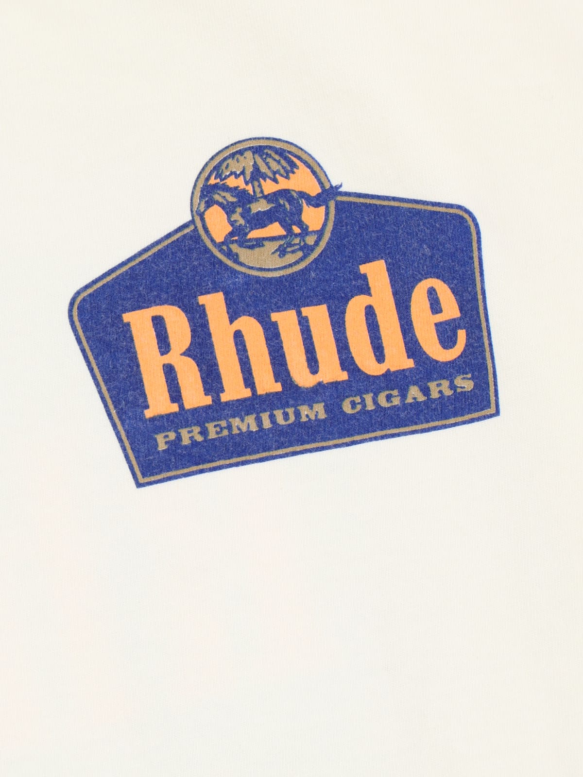 Shop Rhude Grand-cru T-shirt In Crema