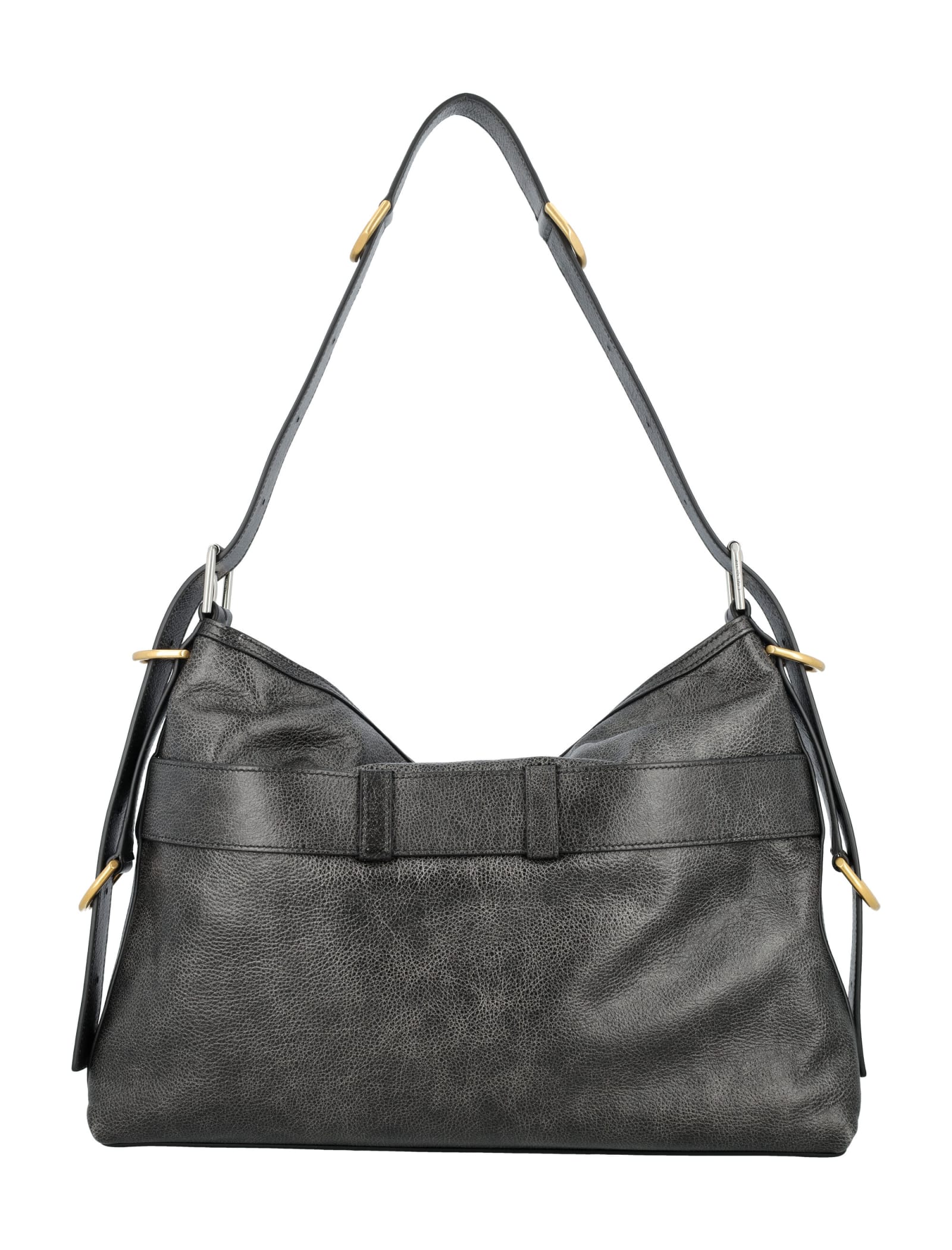 Shop Givenchy Medium Voyou Bag In Black