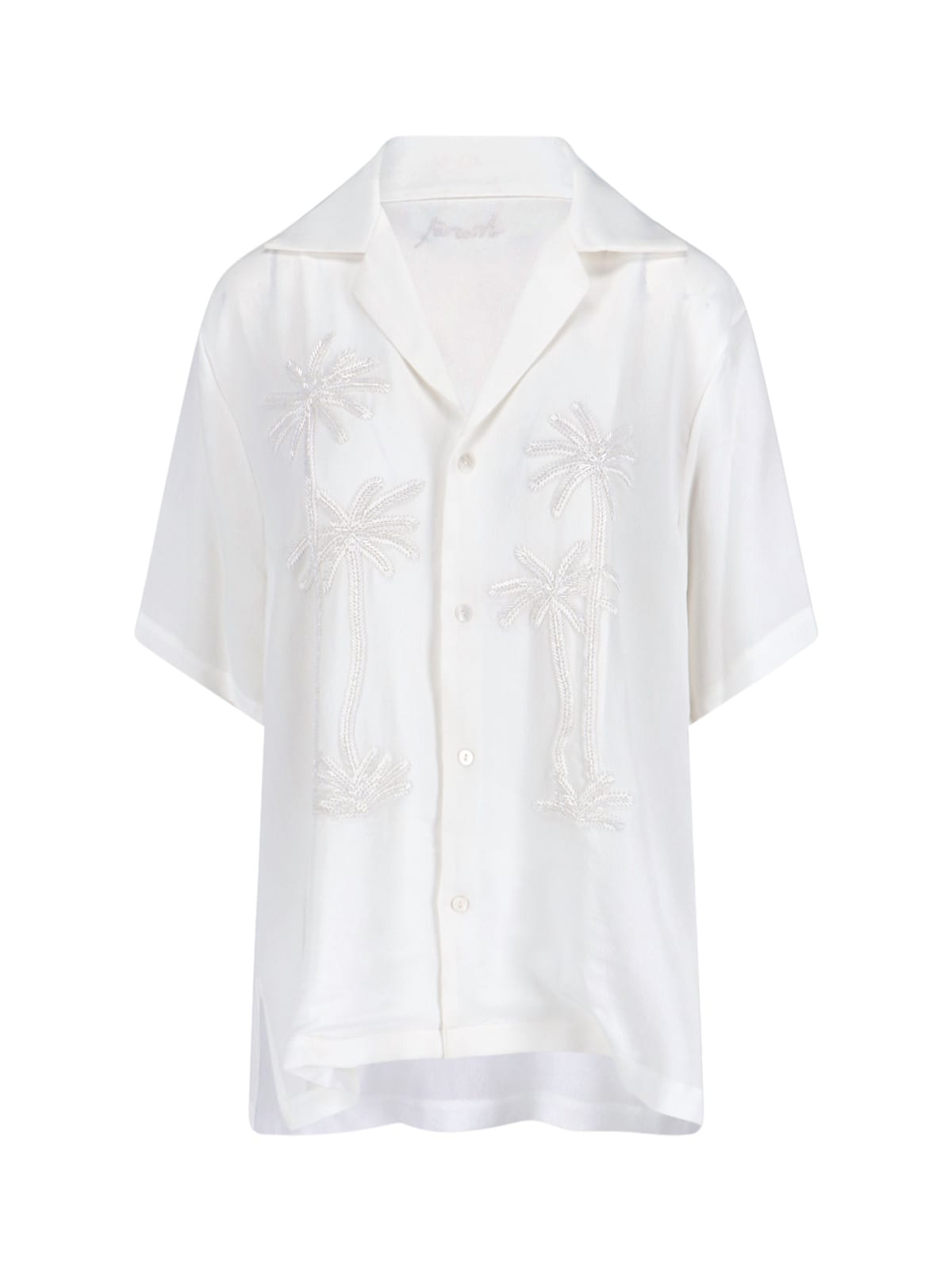 Shop P.a.r.o.s.h Short-sleeved Shirt In White
