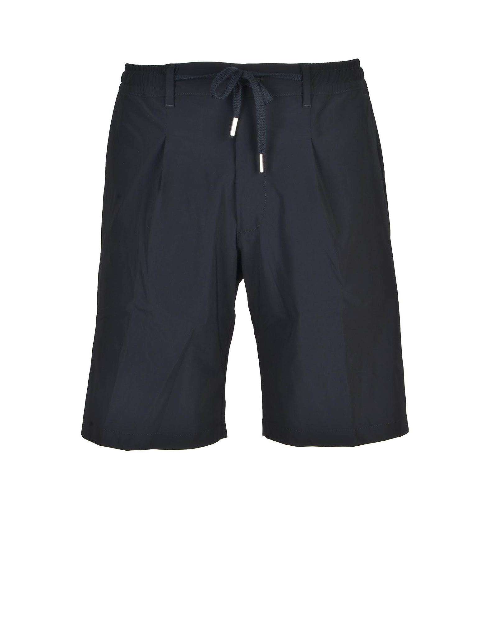 Cruna Mens Blue Bermuda Shorts