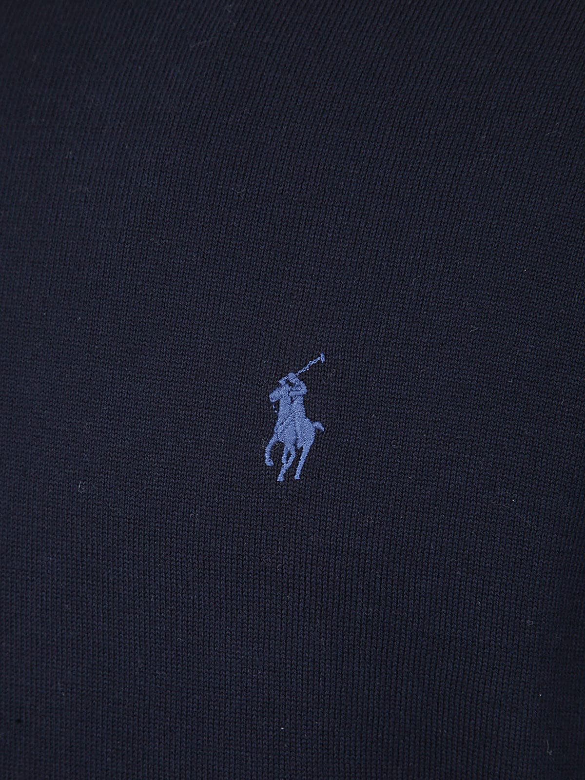 Shop Polo Ralph Lauren Ls Sf Cn Pp Long Sleeve Sweater In Hunter Navy