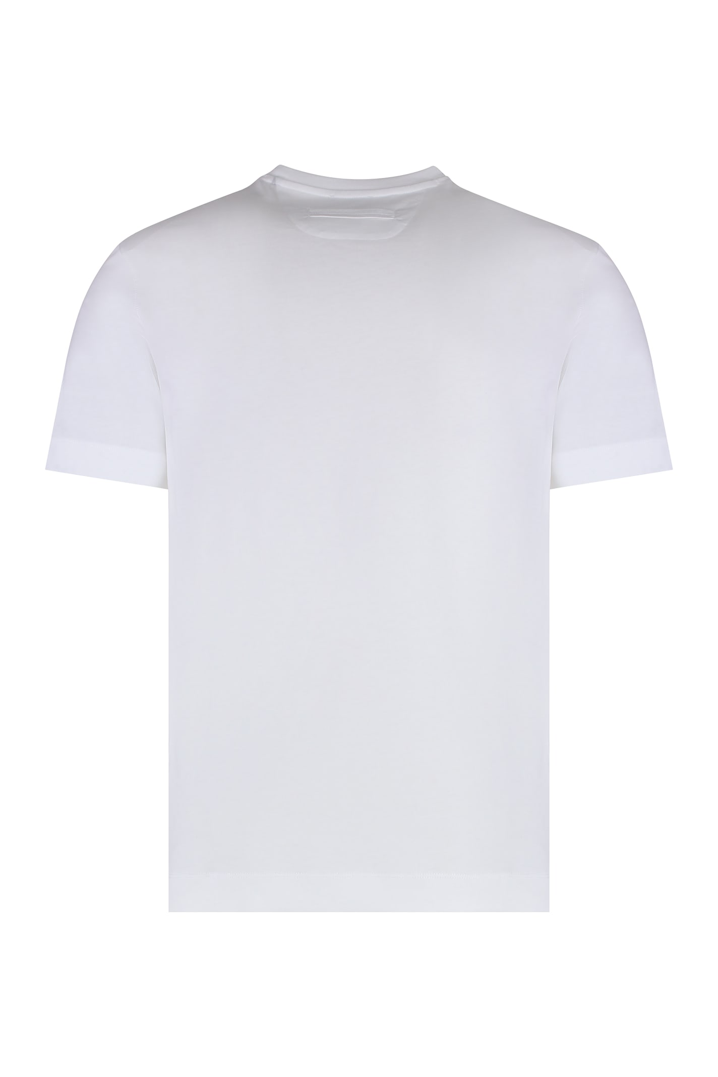 ZEGNA COTTON CREW-NECK T-SHIRT