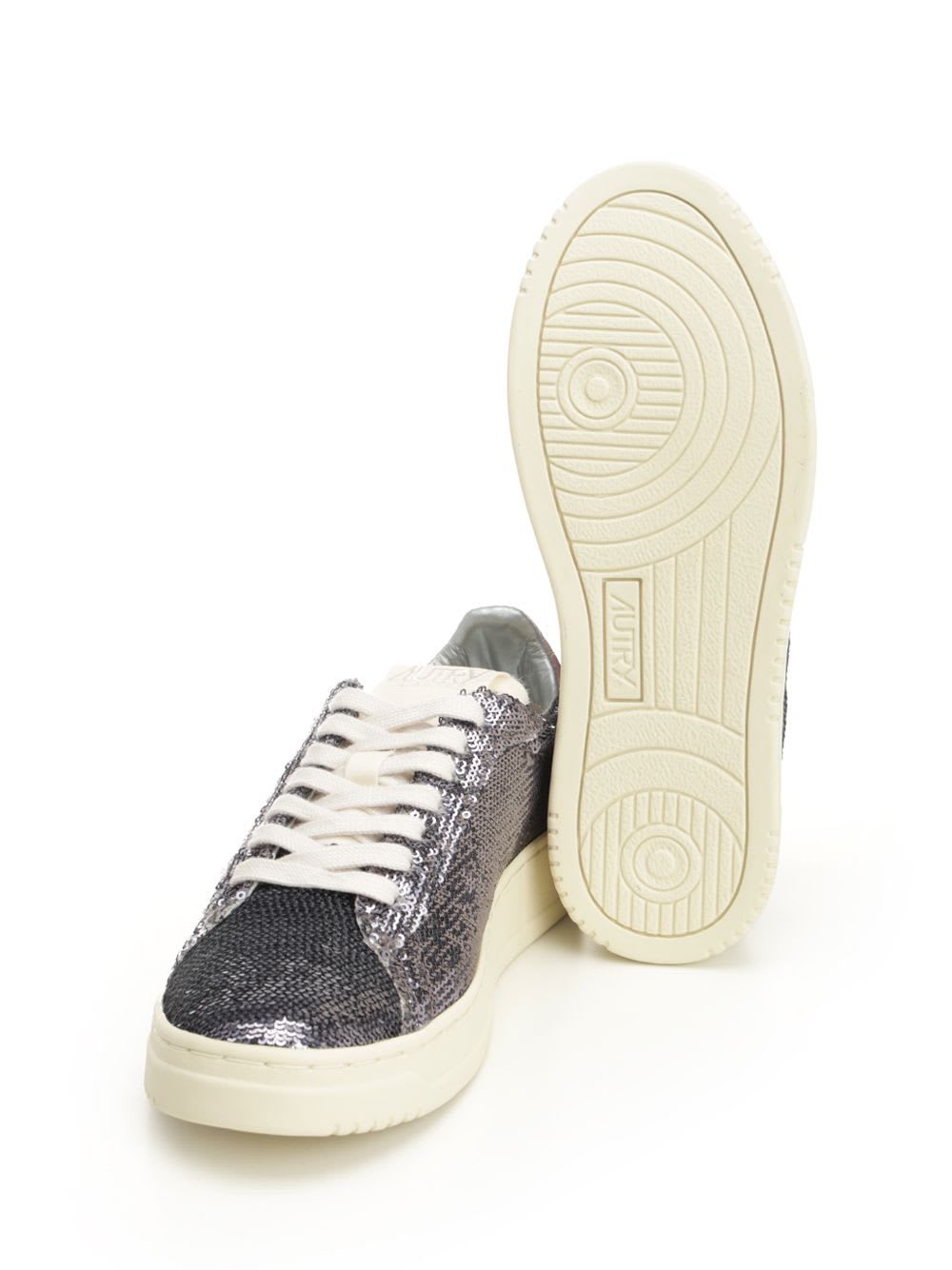 Autry Dallas Low Sparkling Sneakers In Multi