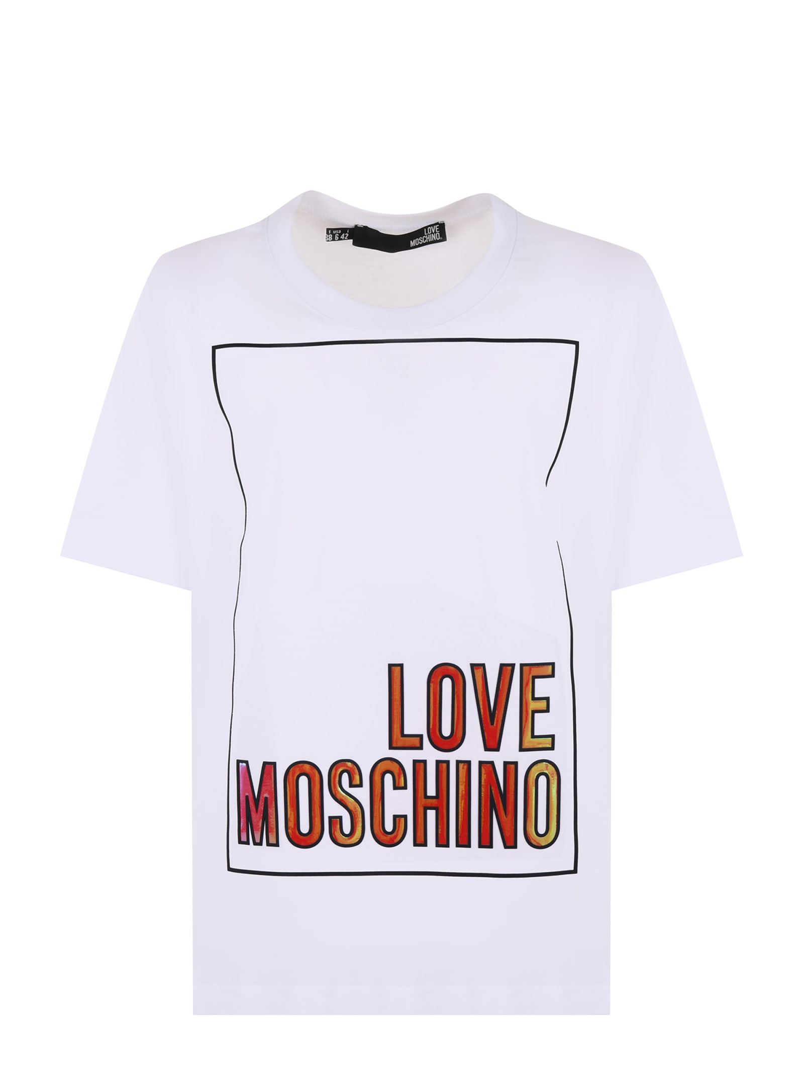 Love Moschino T-shirt Moschino Love In Cotone