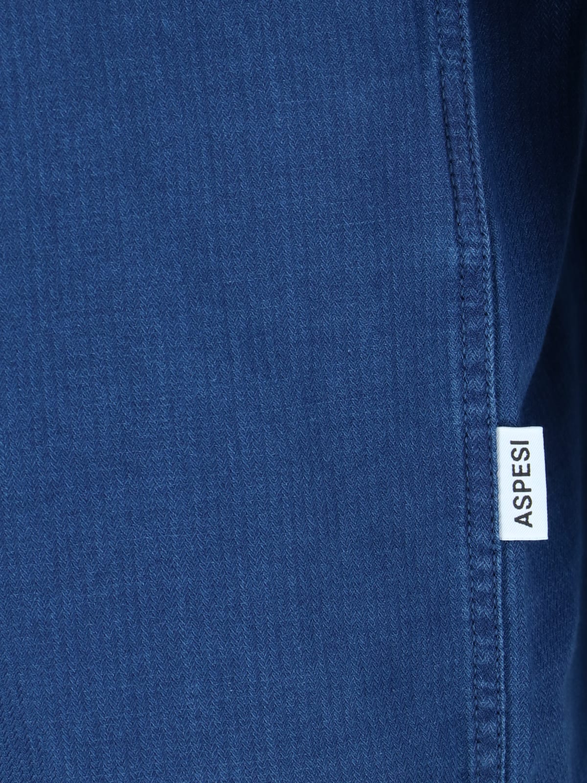 Shop Aspesi Model C Shirt In Blue