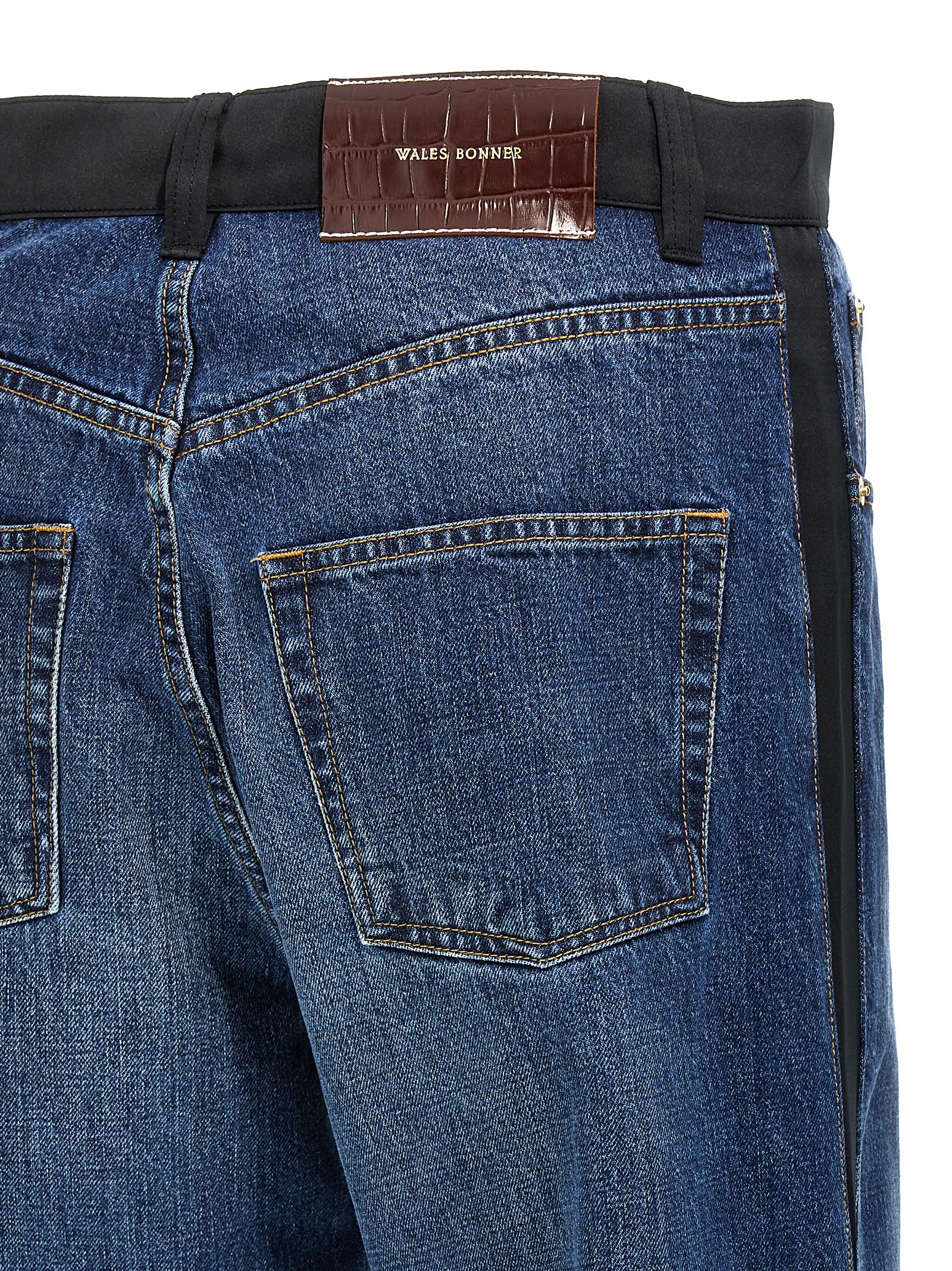 Wales Bonner Echo Denim Jeans In Blue