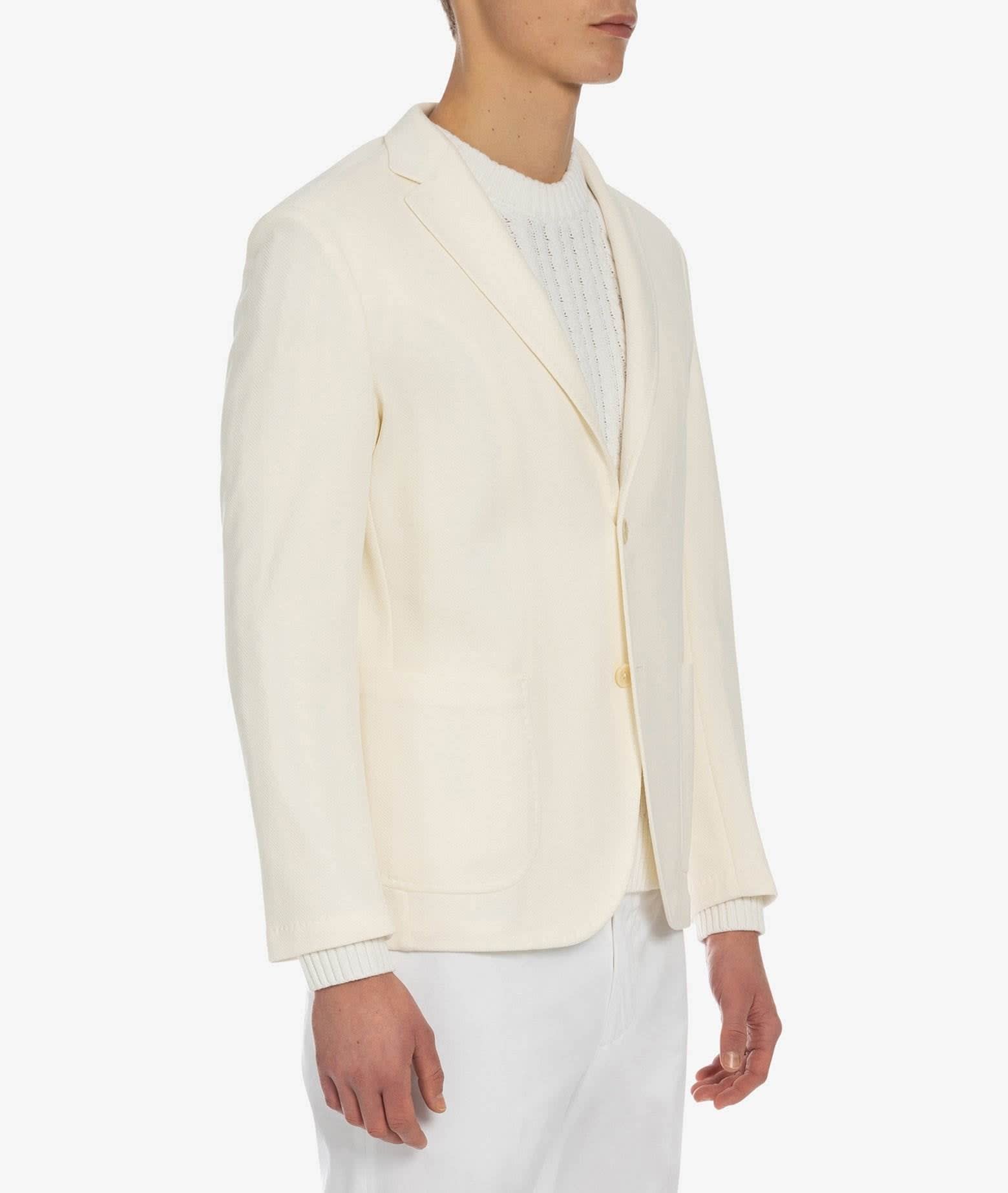 Larusmiani Sporty Blazer Journey Blazer In Bianco