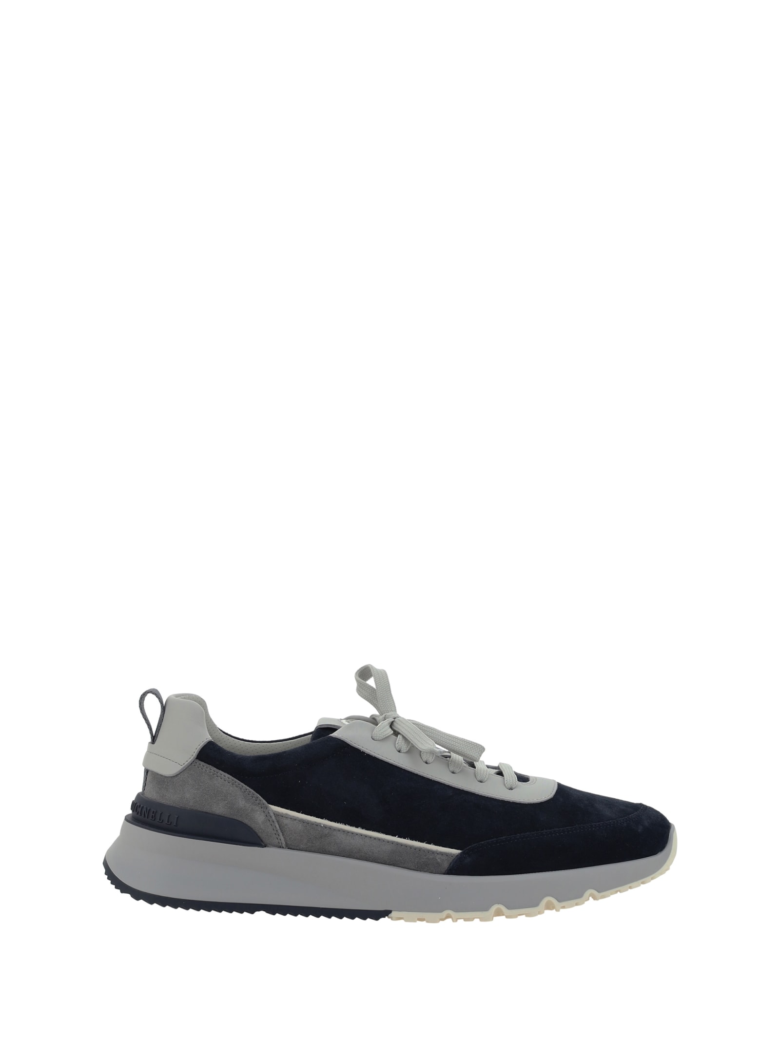 Shop Brunello Cucinelli Sneakers In Blue