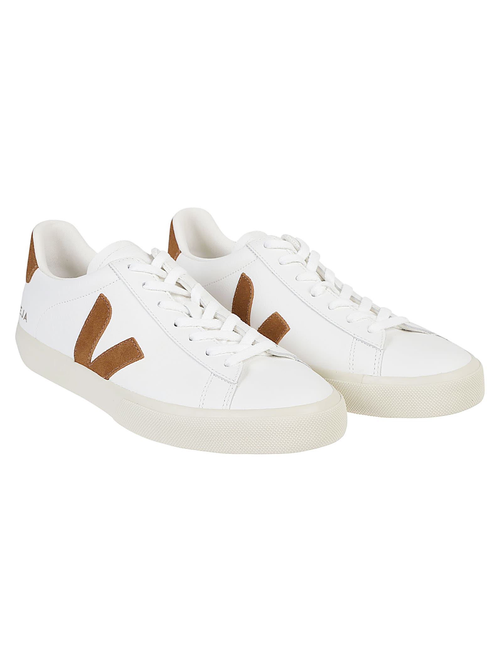 Veja Sneakers Campo Chromefree White Cognac In White