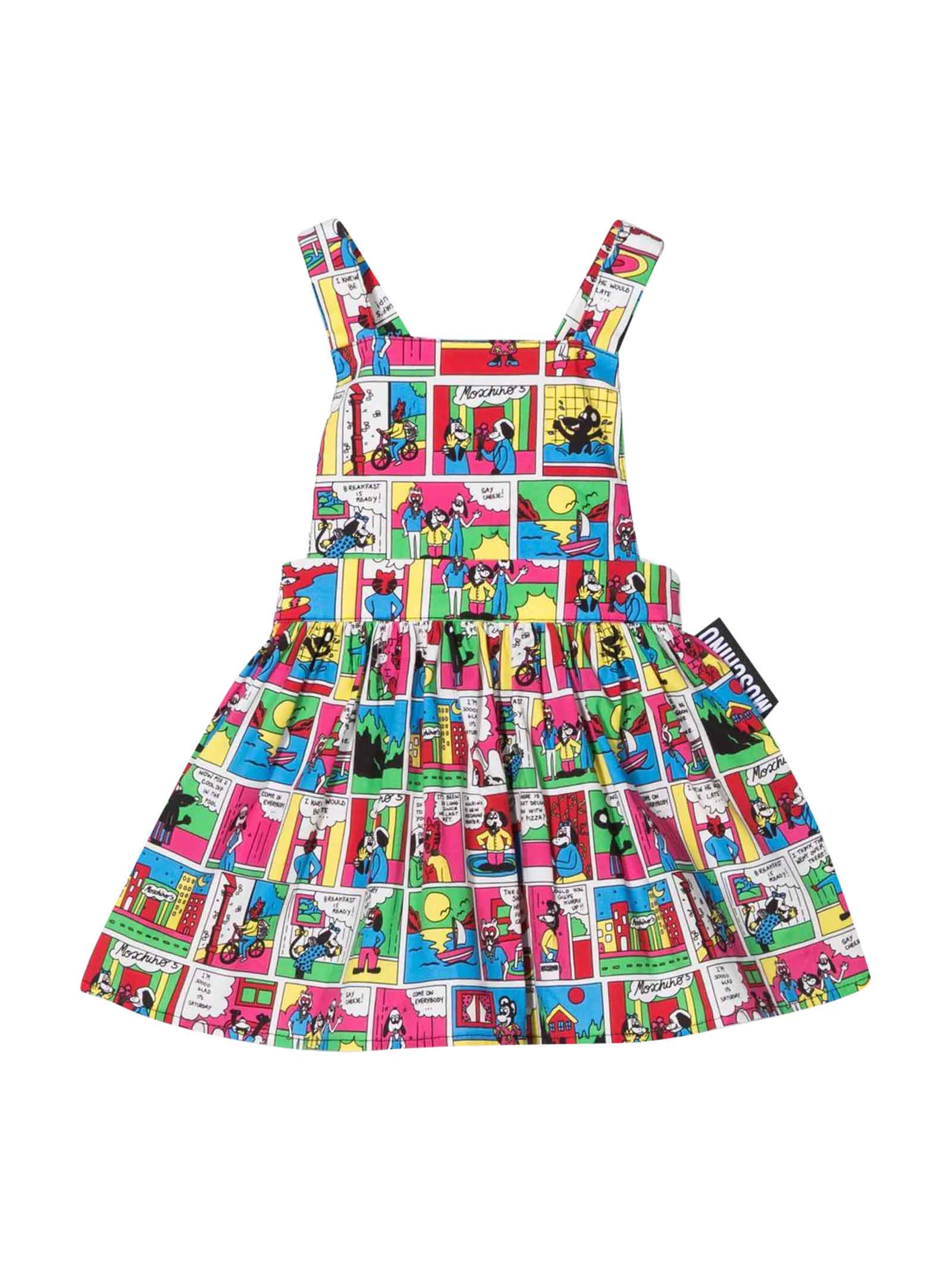 Moschino Newborn Patterned Dress