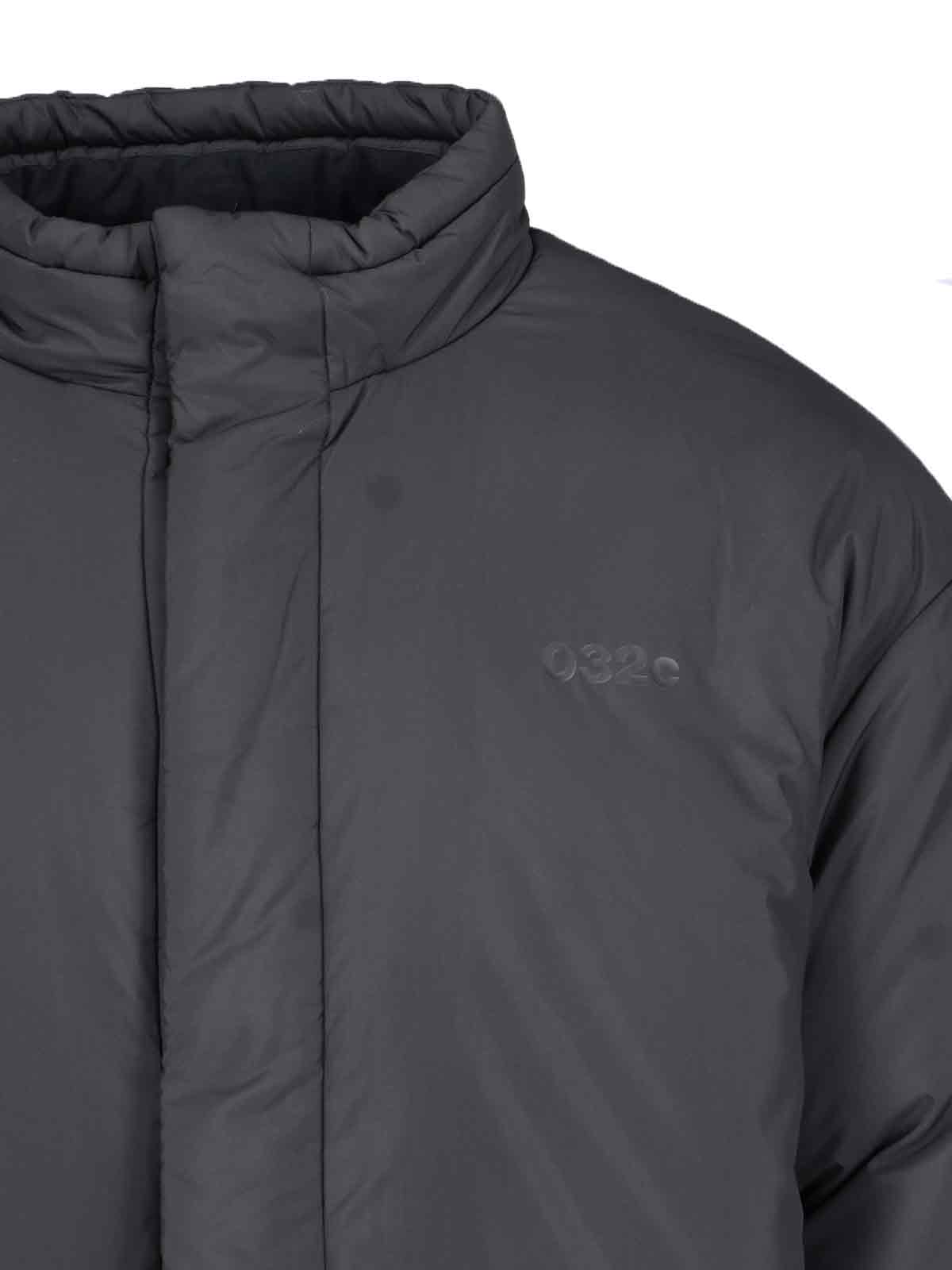 Shop 032c Padded Down Jacket In Black