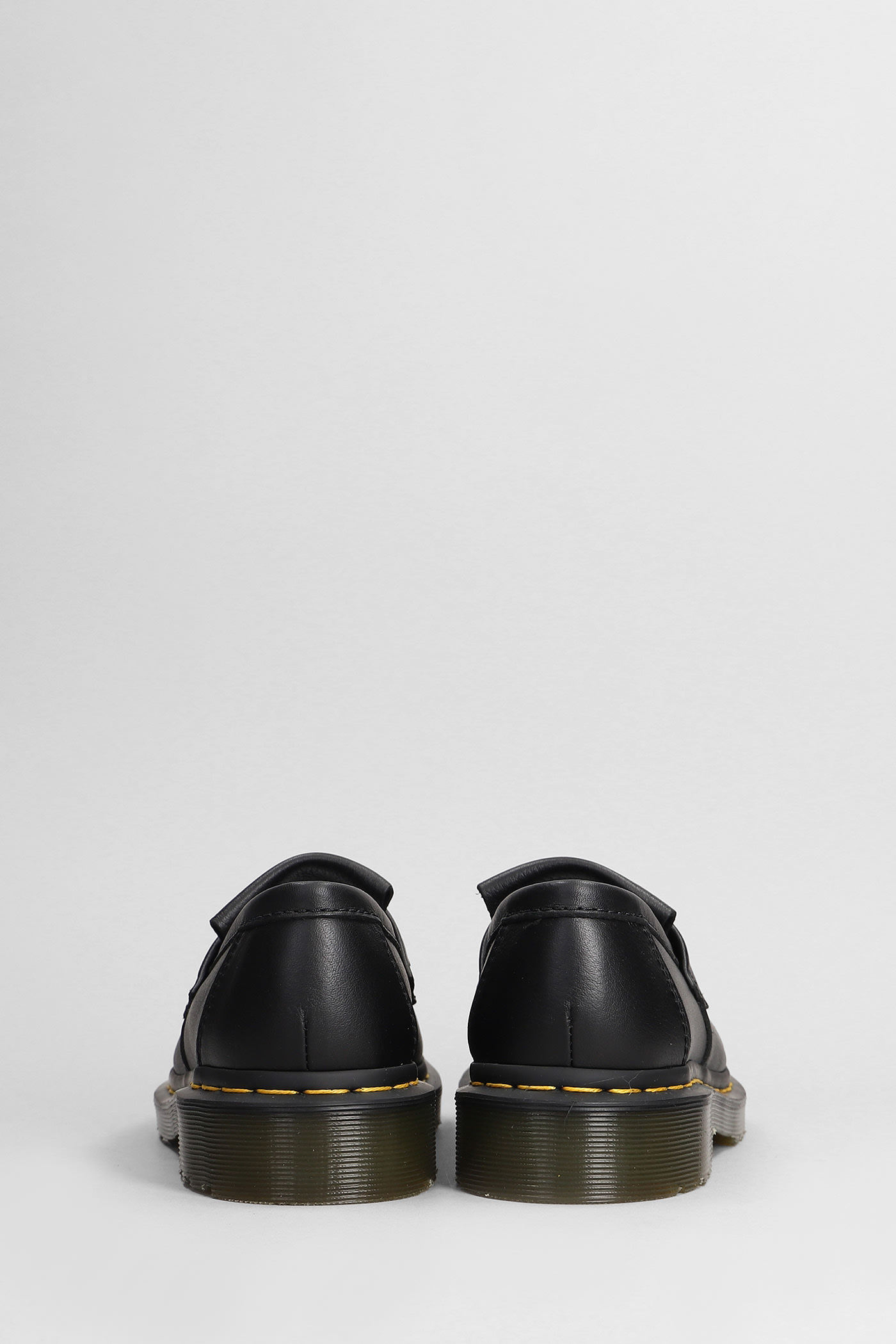 Shop Dr. Martens' Adrian Loafers In Black Leather