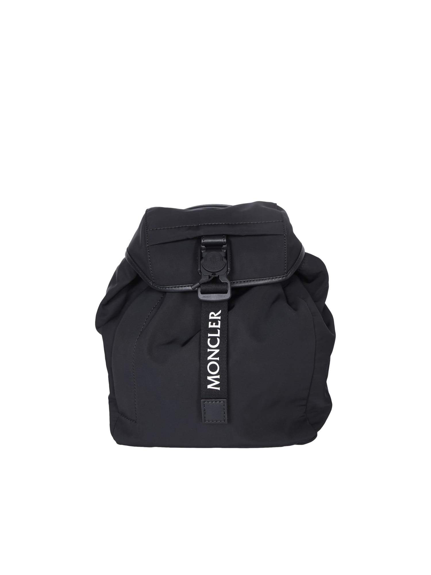 Moncler Woman Black Polyester Trick Backpack