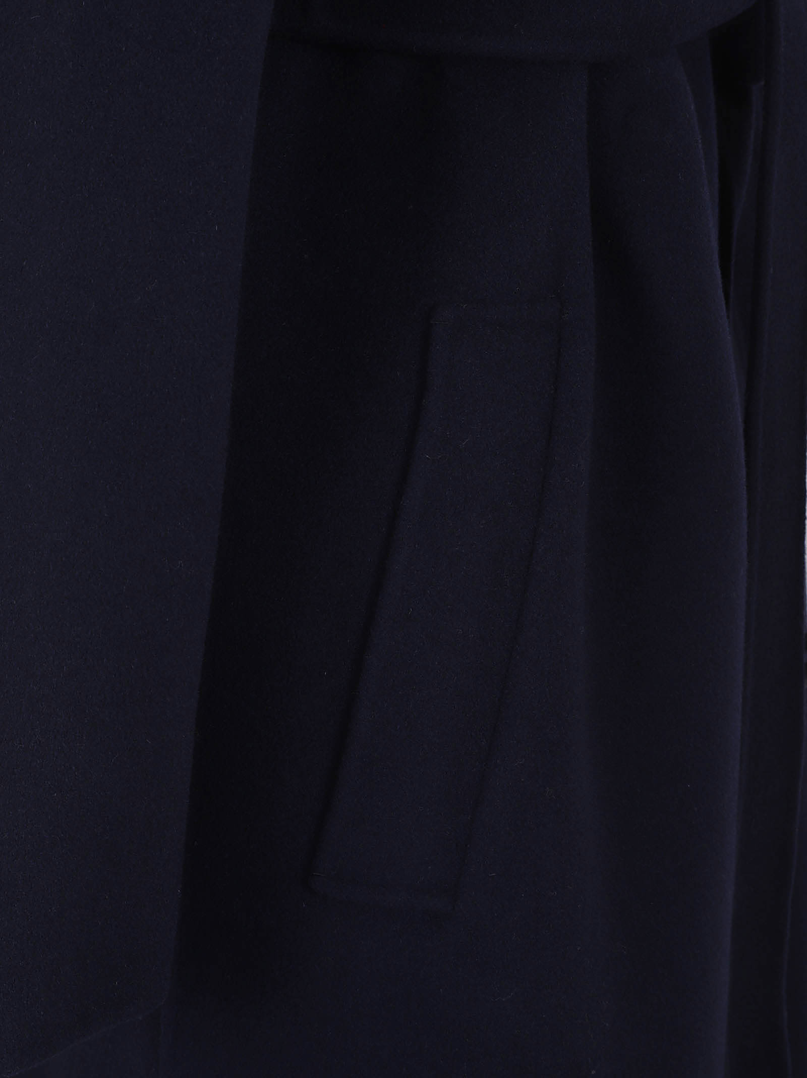 Weekend Max Mara Manu Coat In Blue