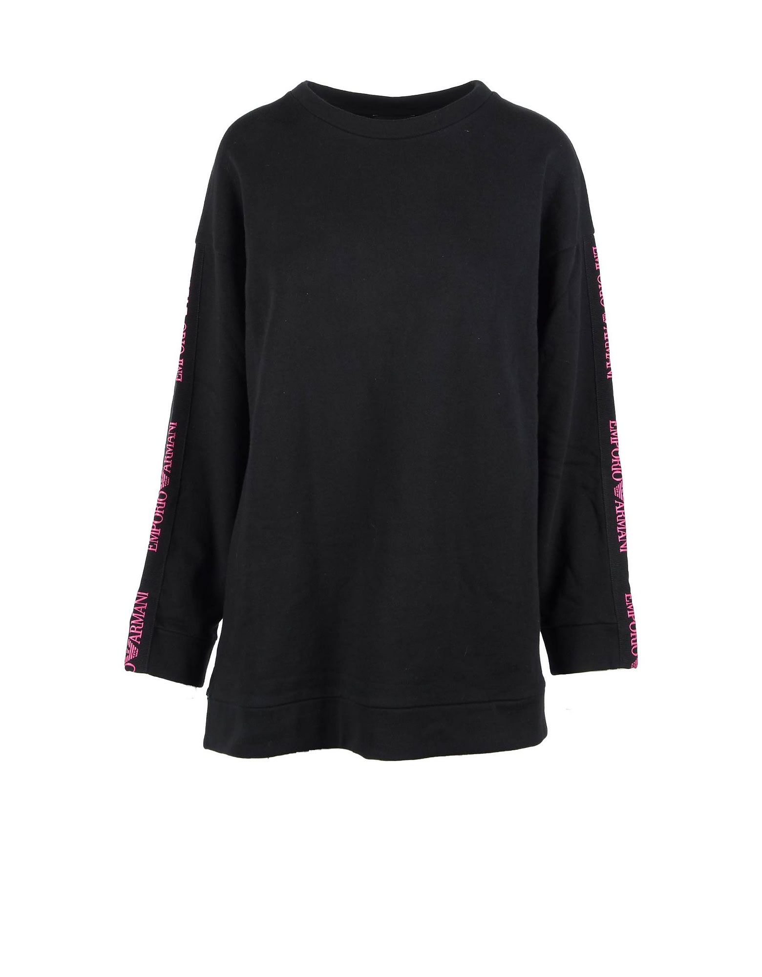 Emporio Armani Womens Black Sweatshirt