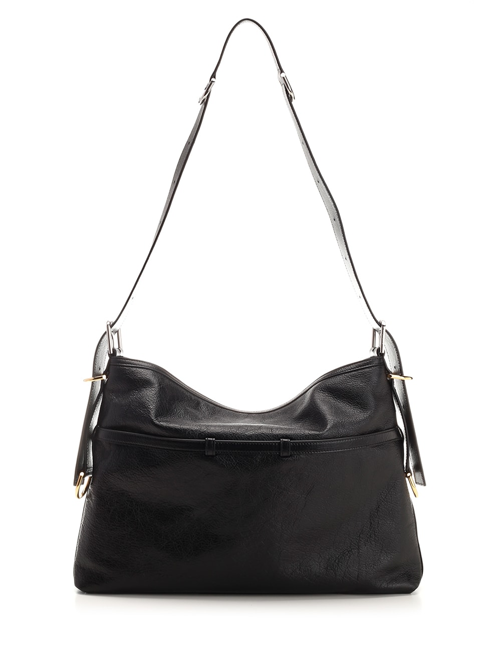 Shop Givenchy Medium Voyou Bag In Nero