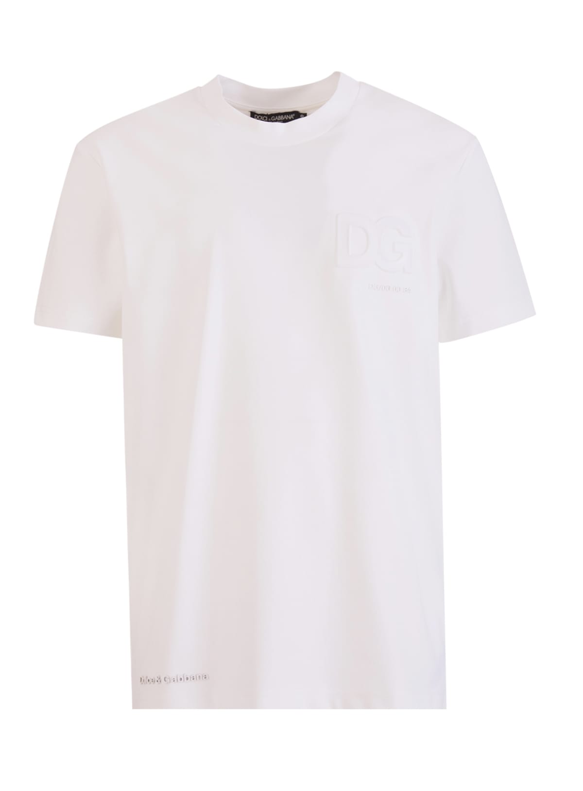 Dolce & Gabbana Logo-patch Short-sleeve T-shirt