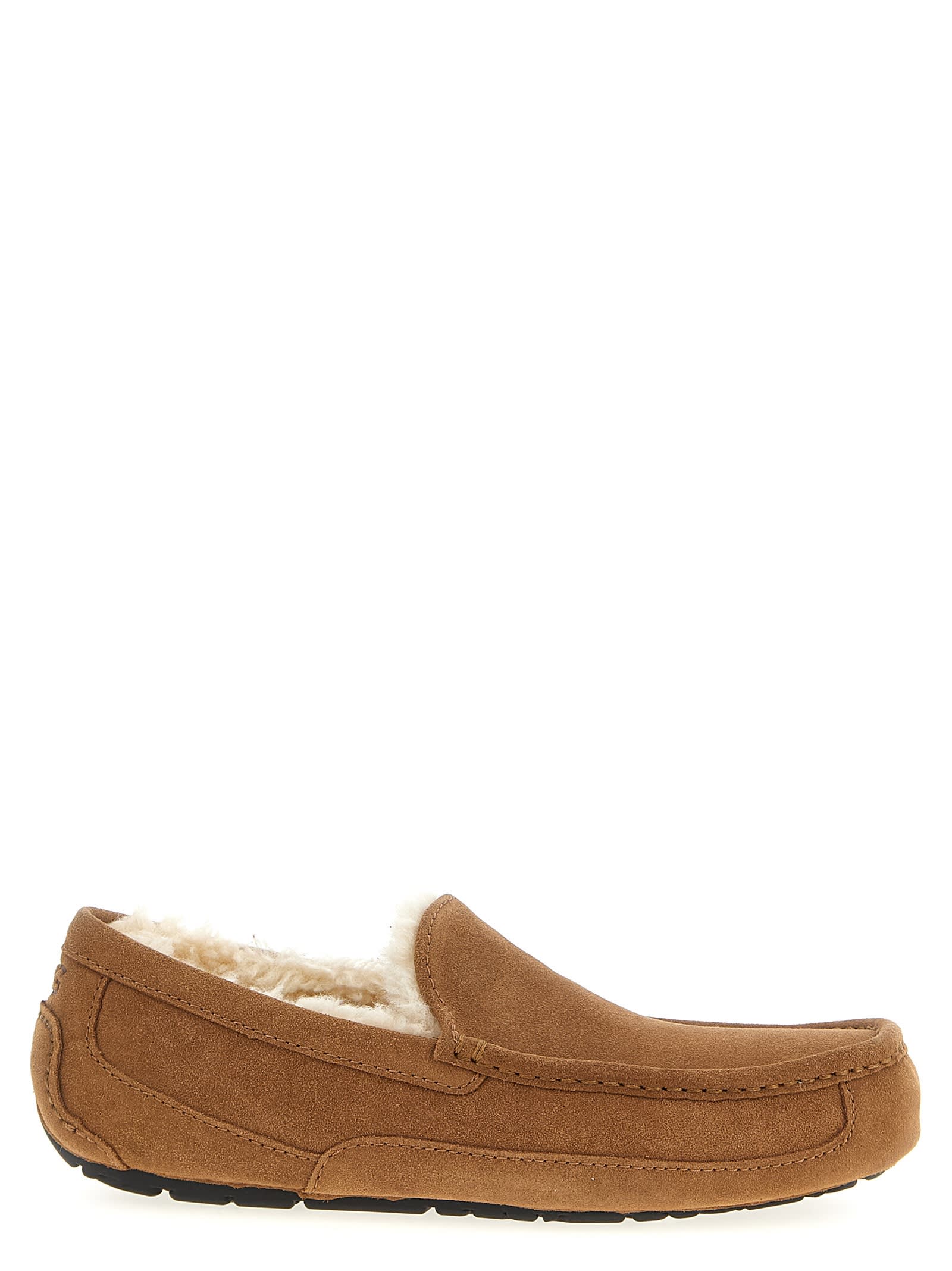 Ugg Ascot Loafers In Brown