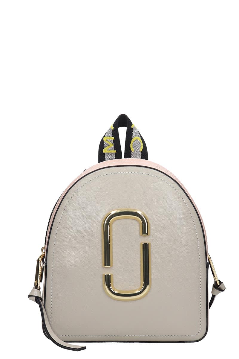 marc jacobs pack shot leather backpack