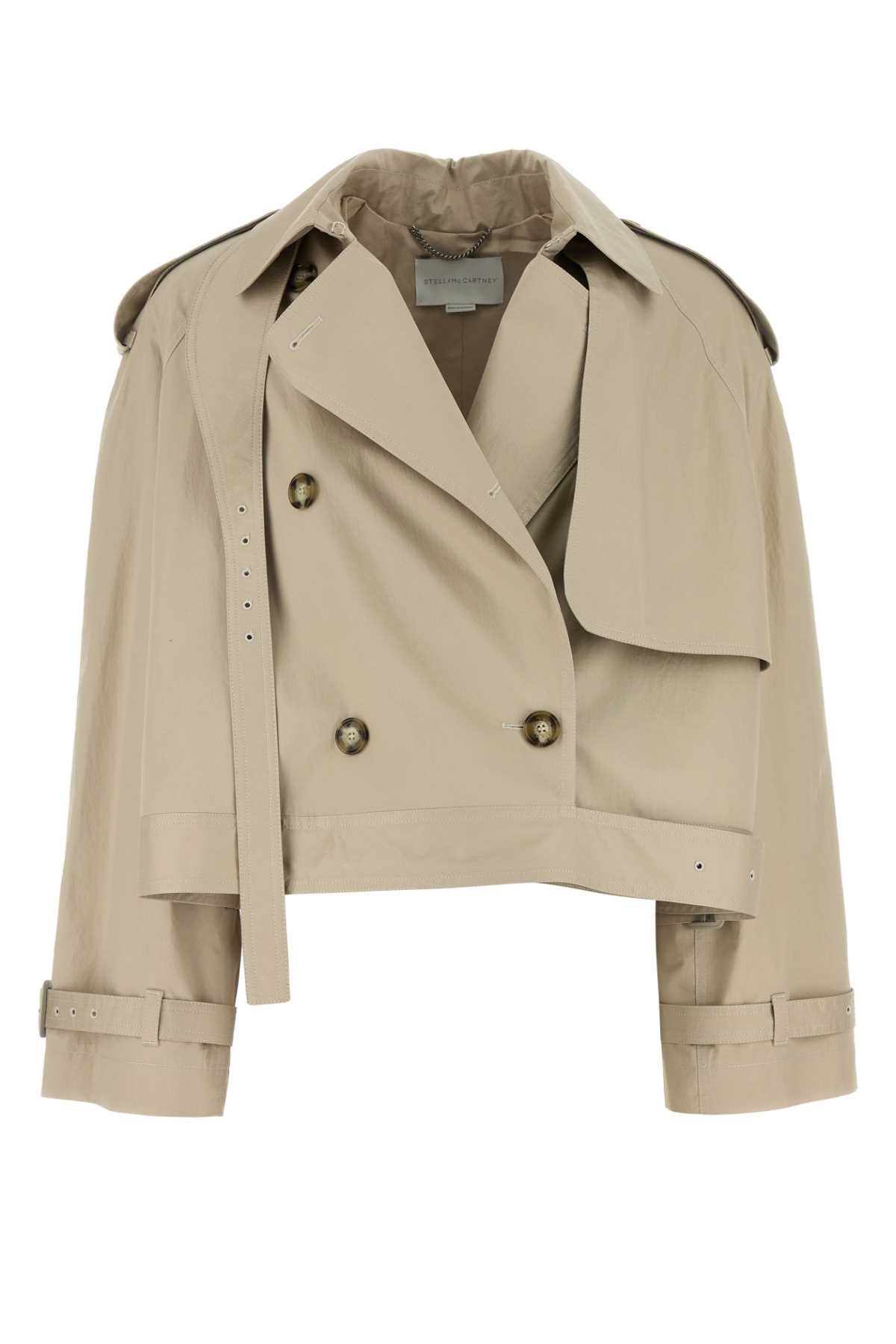Sand Cotton Trench Coat
