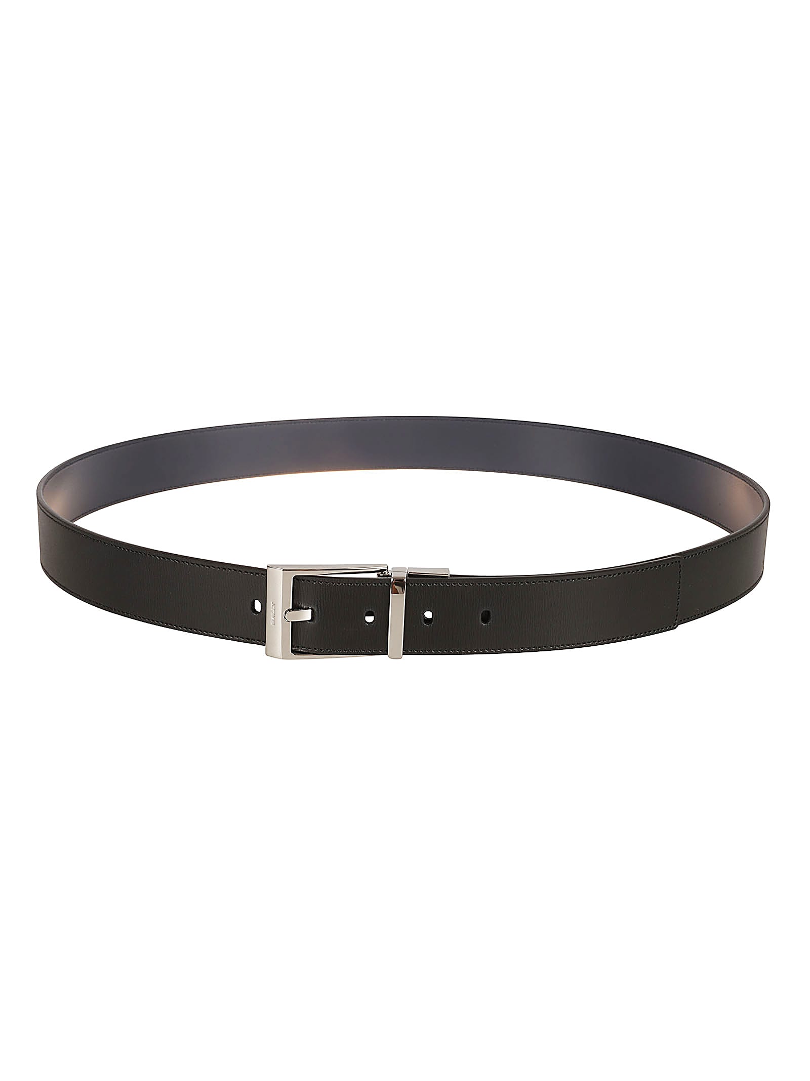 Shop Bally Classic Rectangle Belt In Black