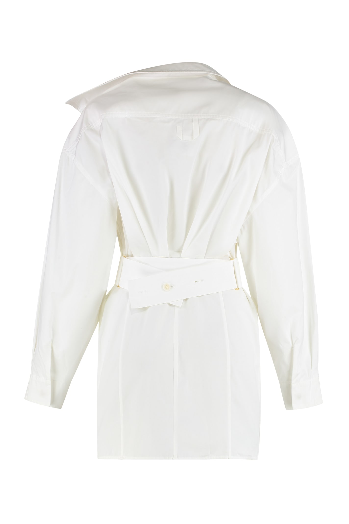 Jacquemus Mini Shirt Dress Belted Waist